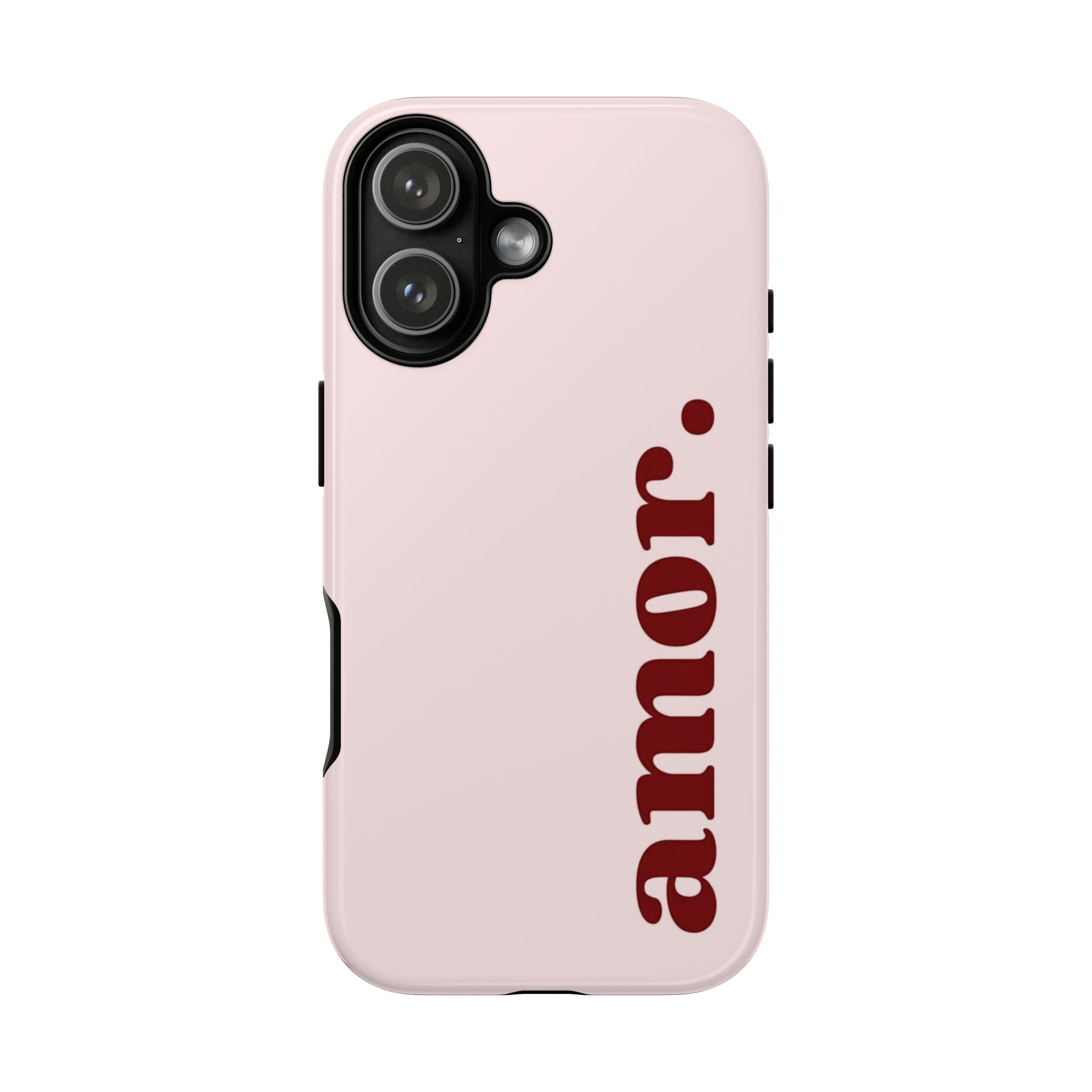 Amor Pink Tough Phone Case — Slim Protective Case