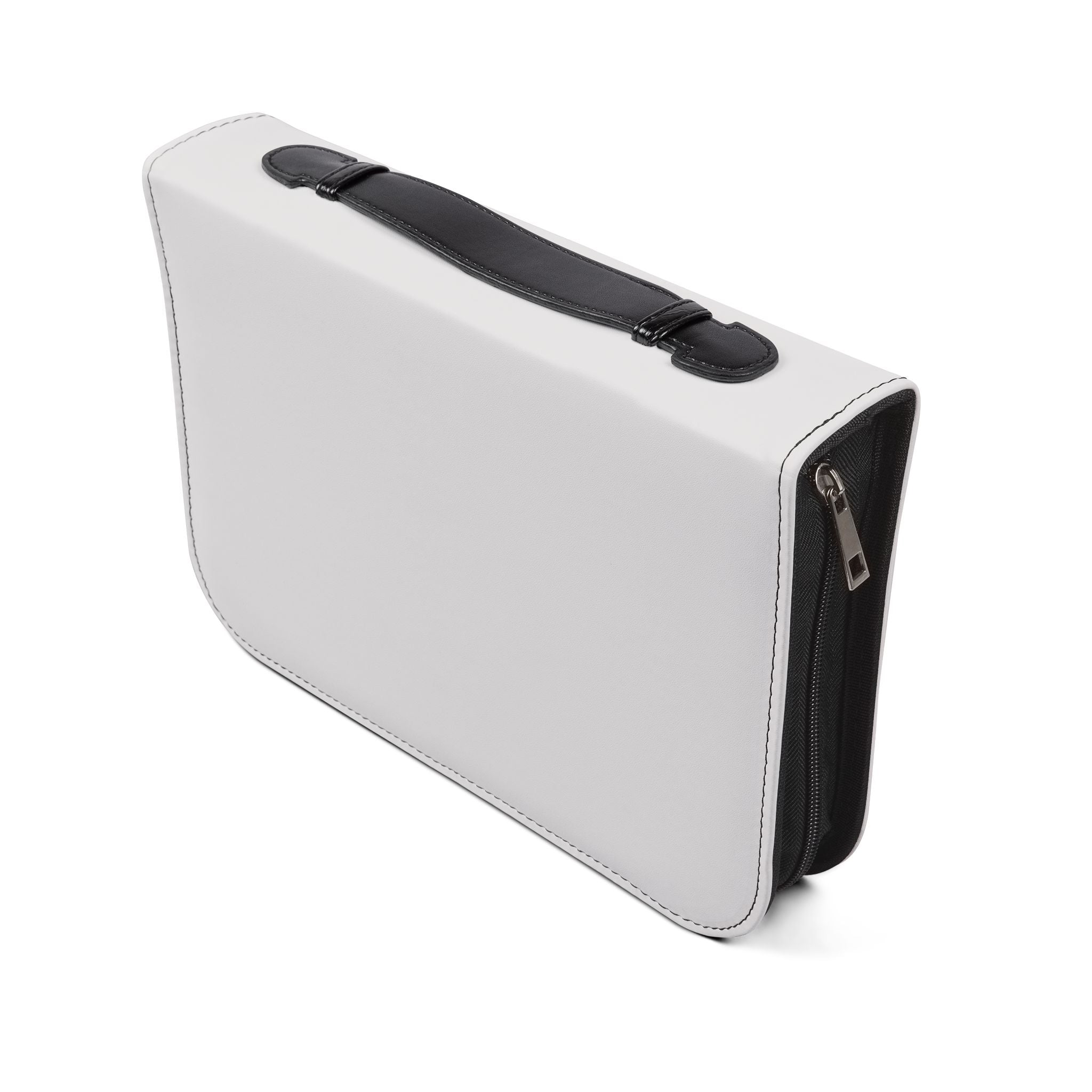 Floral Cross Bible Cover – Pink Flower Zippered Bible Case