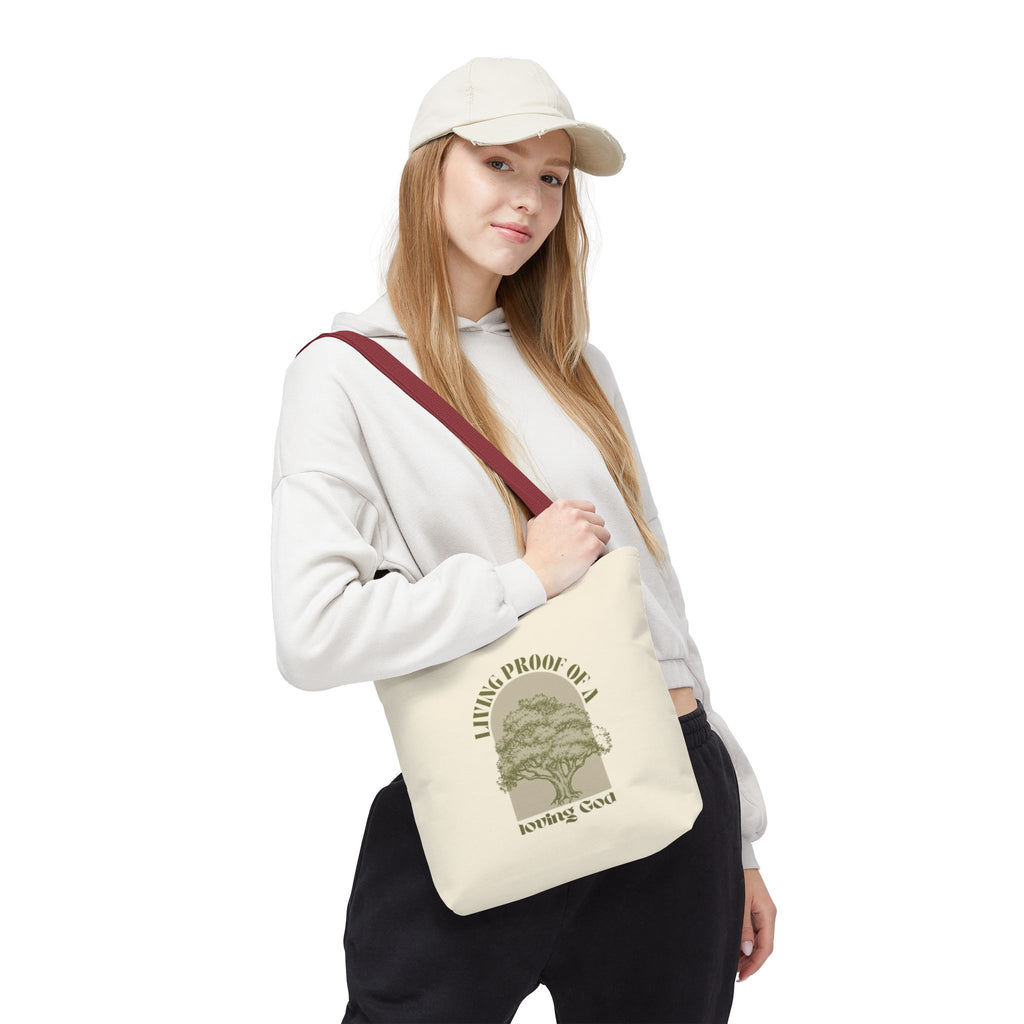 Living Proof Of A Loving God Tote Bag
