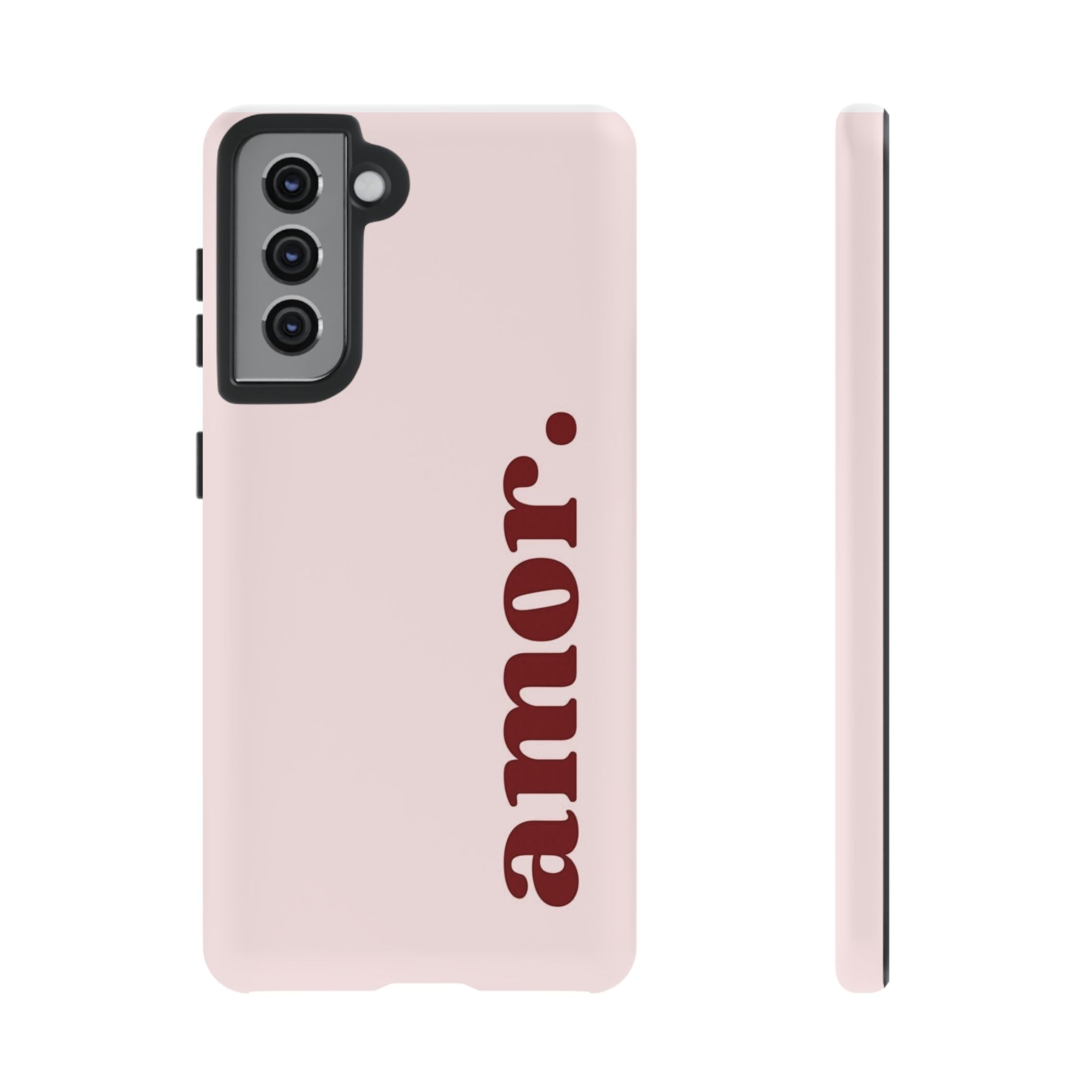 Amor Pink Tough Phone Case — Slim Protective Case