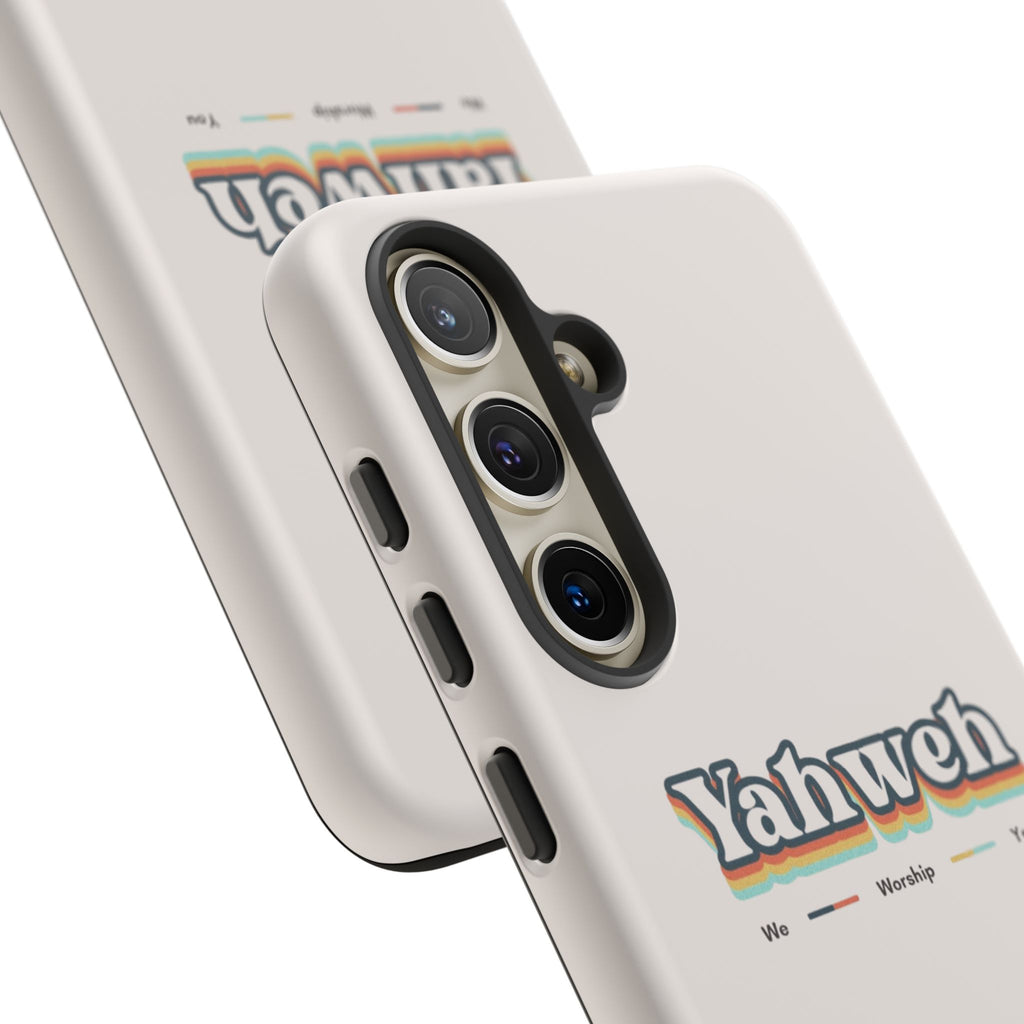 Yahweh Phone Case — Retro Faith Tough Case
