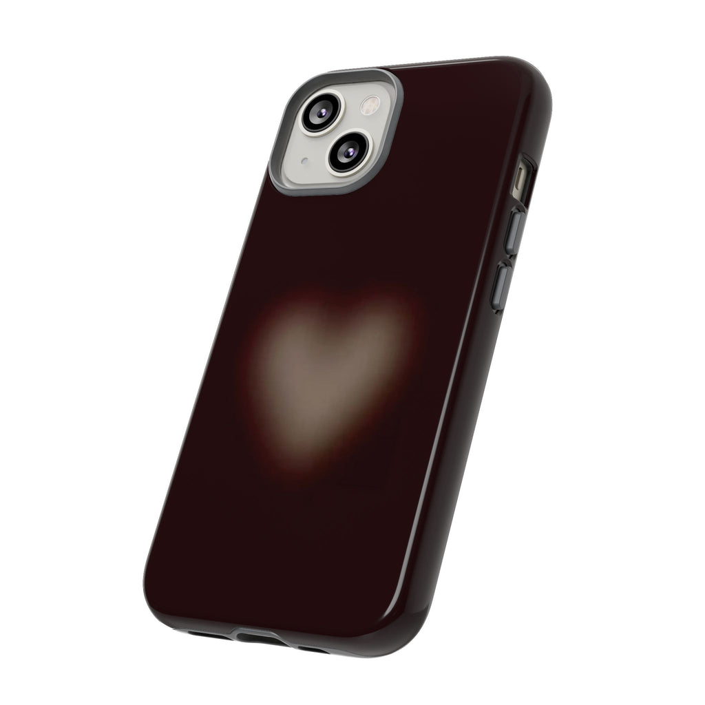 Tough Cases — Blurred Heart Protective iPhone Case