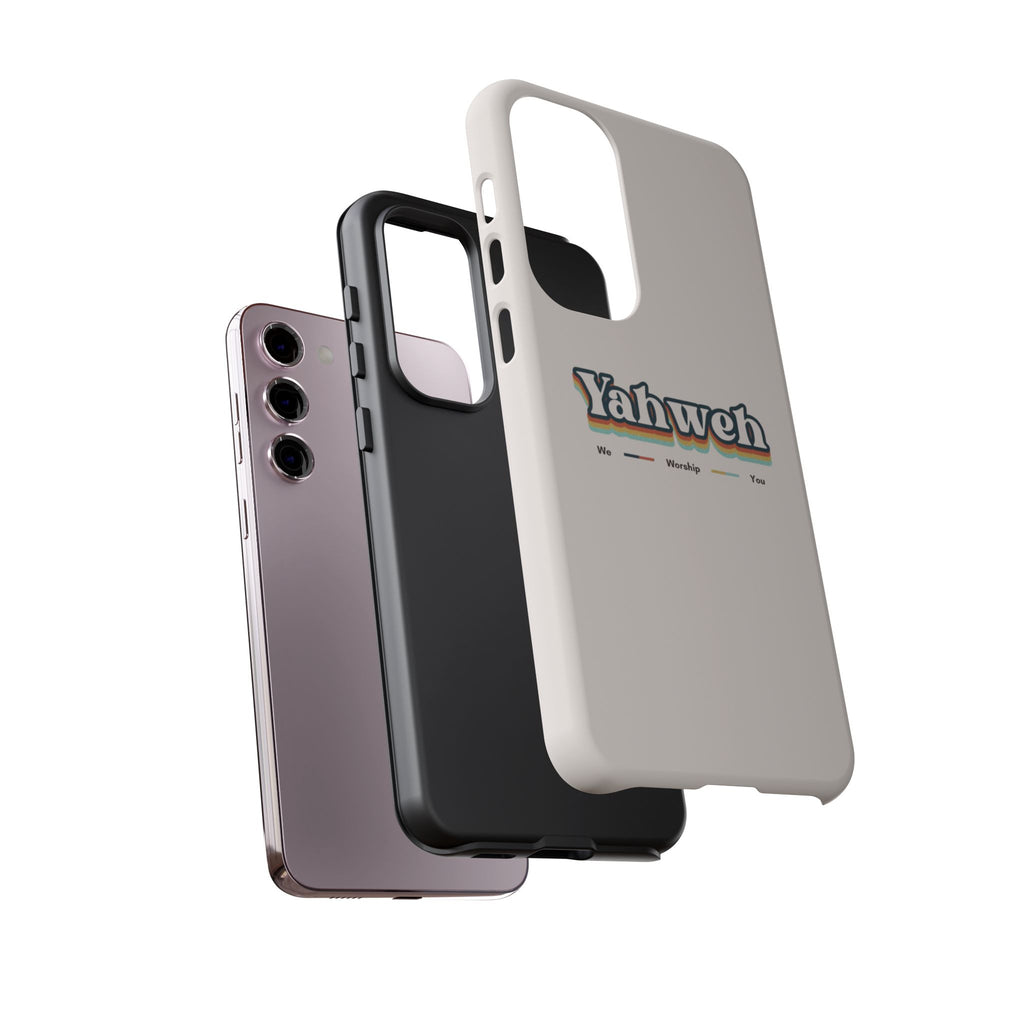 Yahweh Phone Case — Retro Faith Tough Case