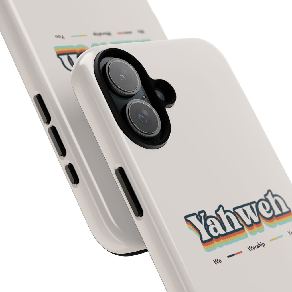 Yahweh Phone Case — Retro Faith Tough Case