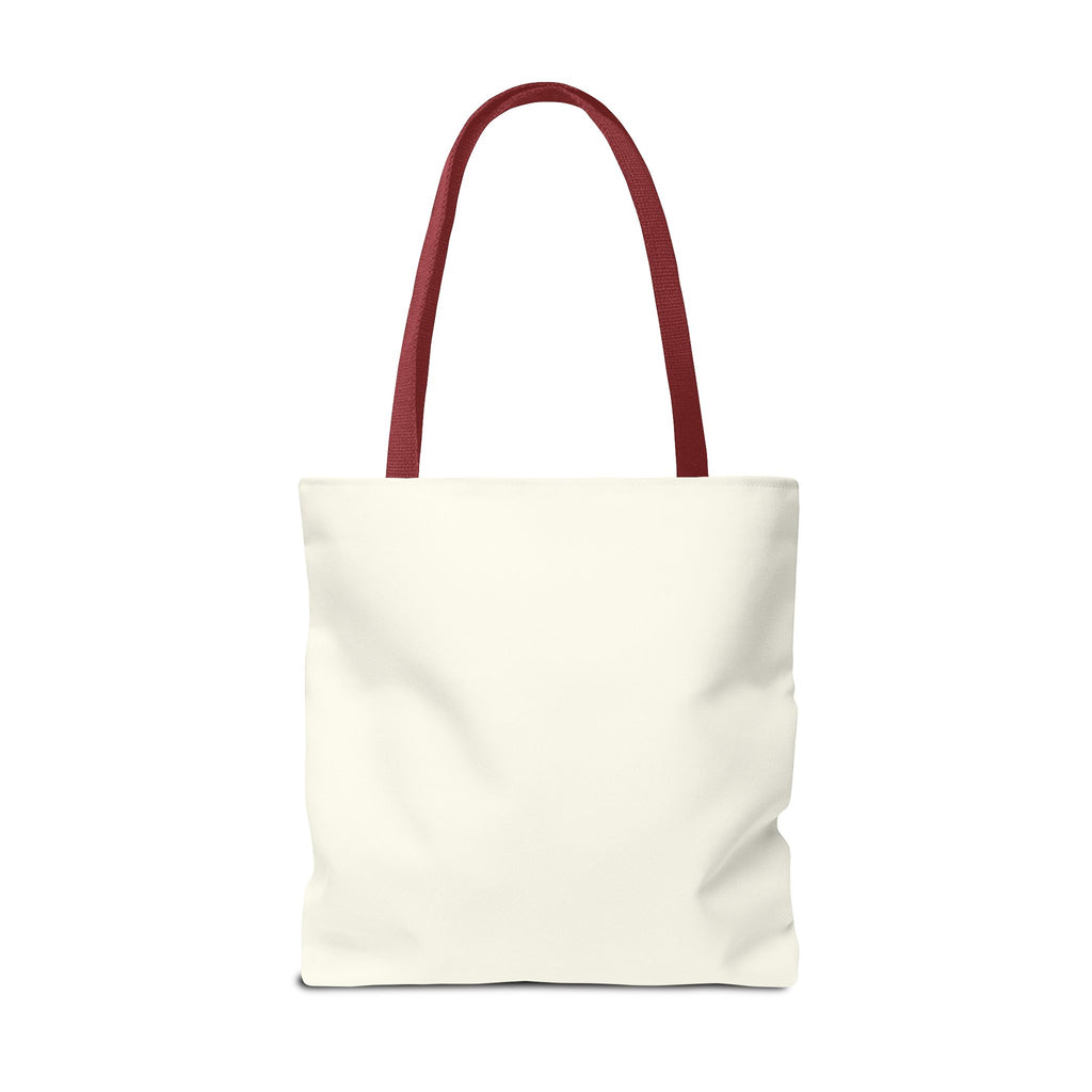 Heaven Music Tote Bag - Retro Blue Graphic All-Over Print