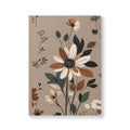 Floral Meadow Softcover Journal — Neutral Boho Daisy Notebook