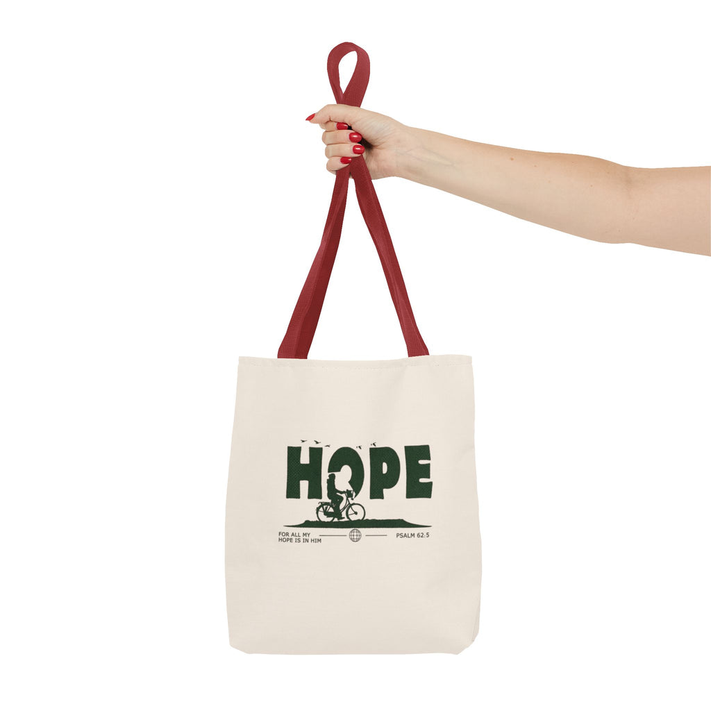 "Hope" Tote Bag — Inspirational Canvas Tote