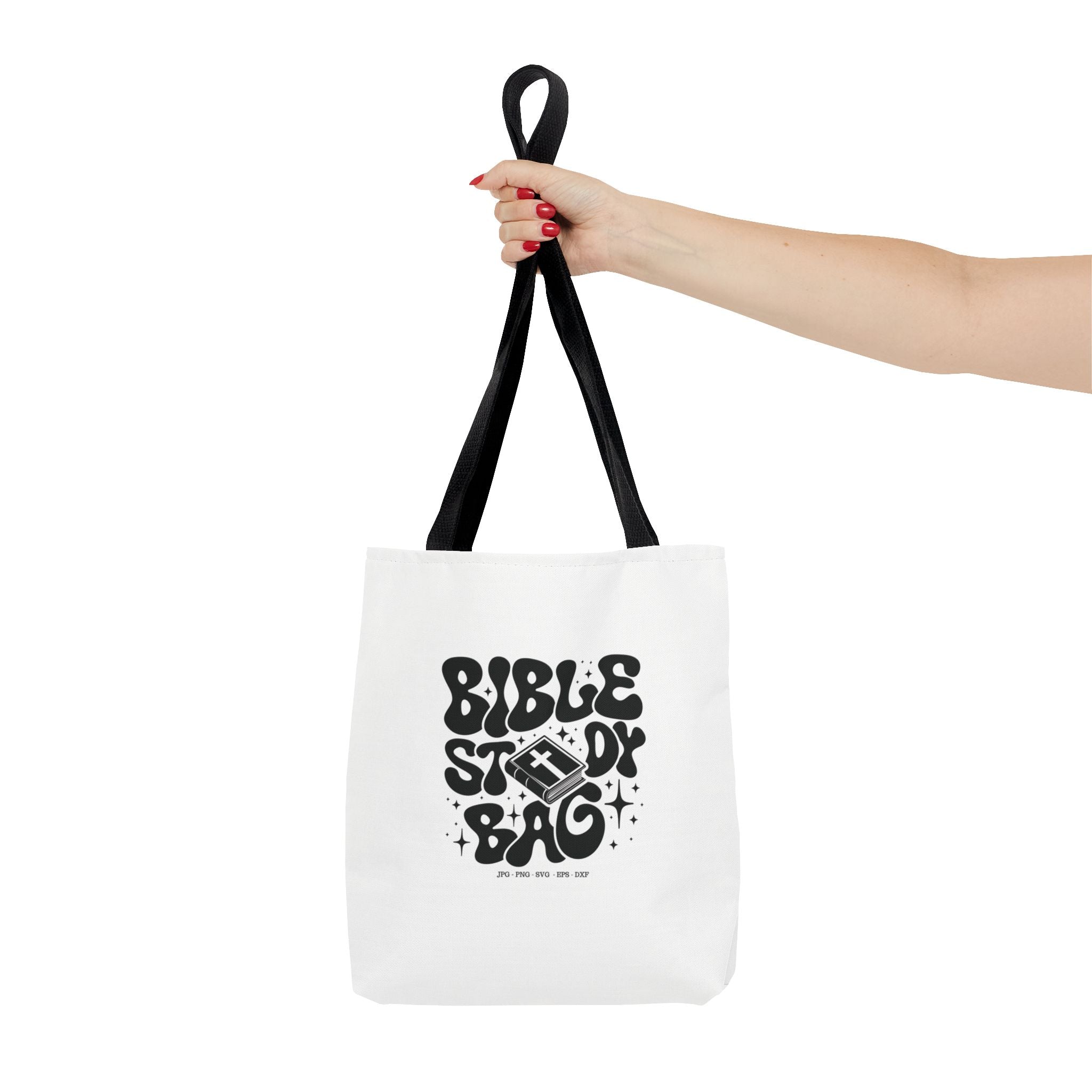 Bible Study Tote Bag – Faith-Inspired Scripture Carryall