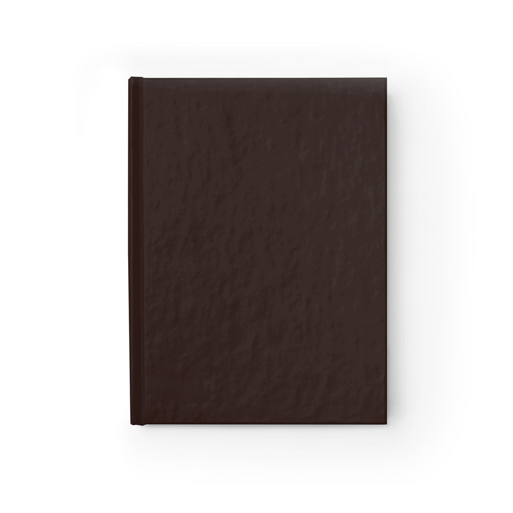 Classic Brown Ruled Journal — Leather-Style Hardcover