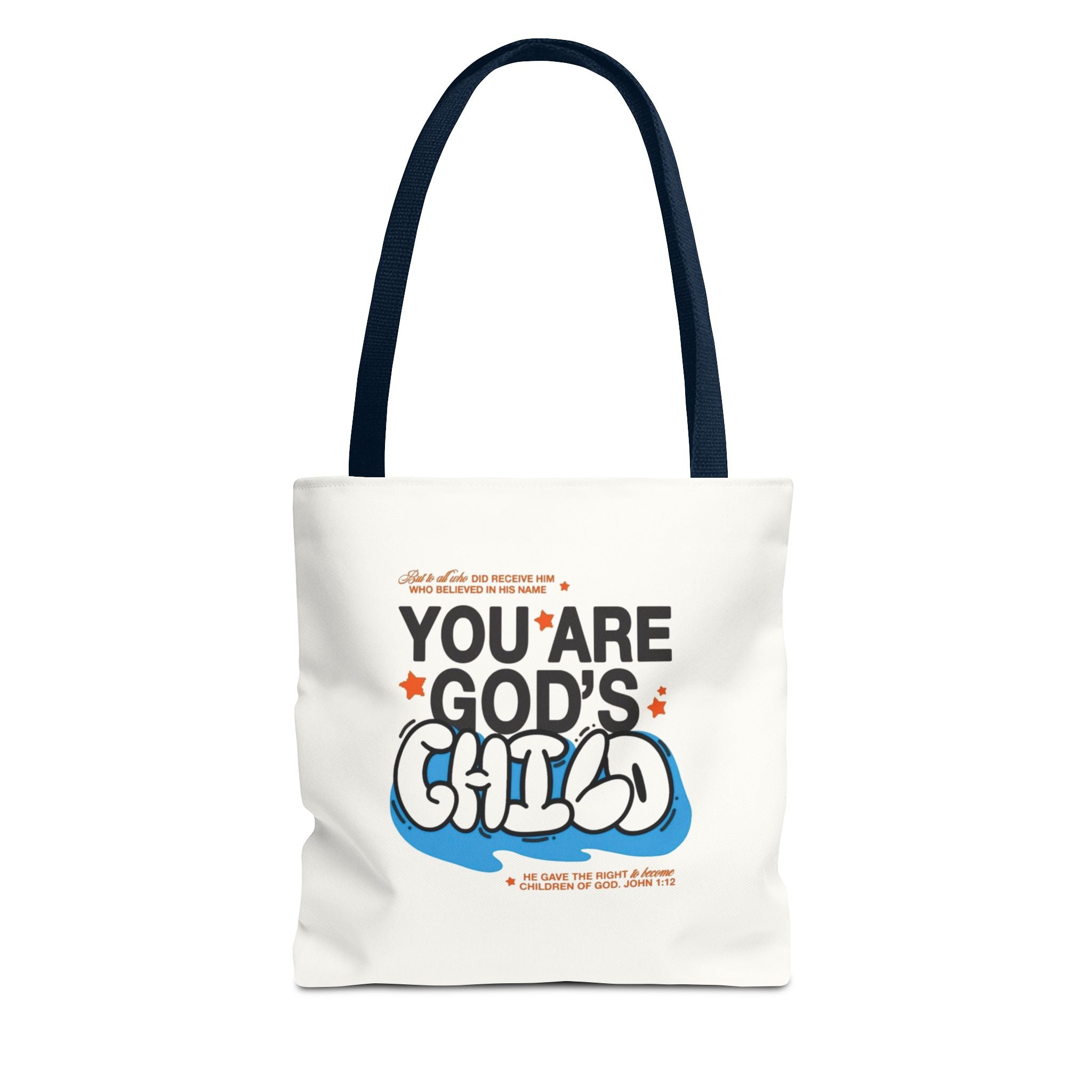 Inspirational "You Are God's Child" Tote Bag