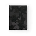Camouflage Black Ruled Journal — Lined Hardcover Notebook for Notes & Daily Planning