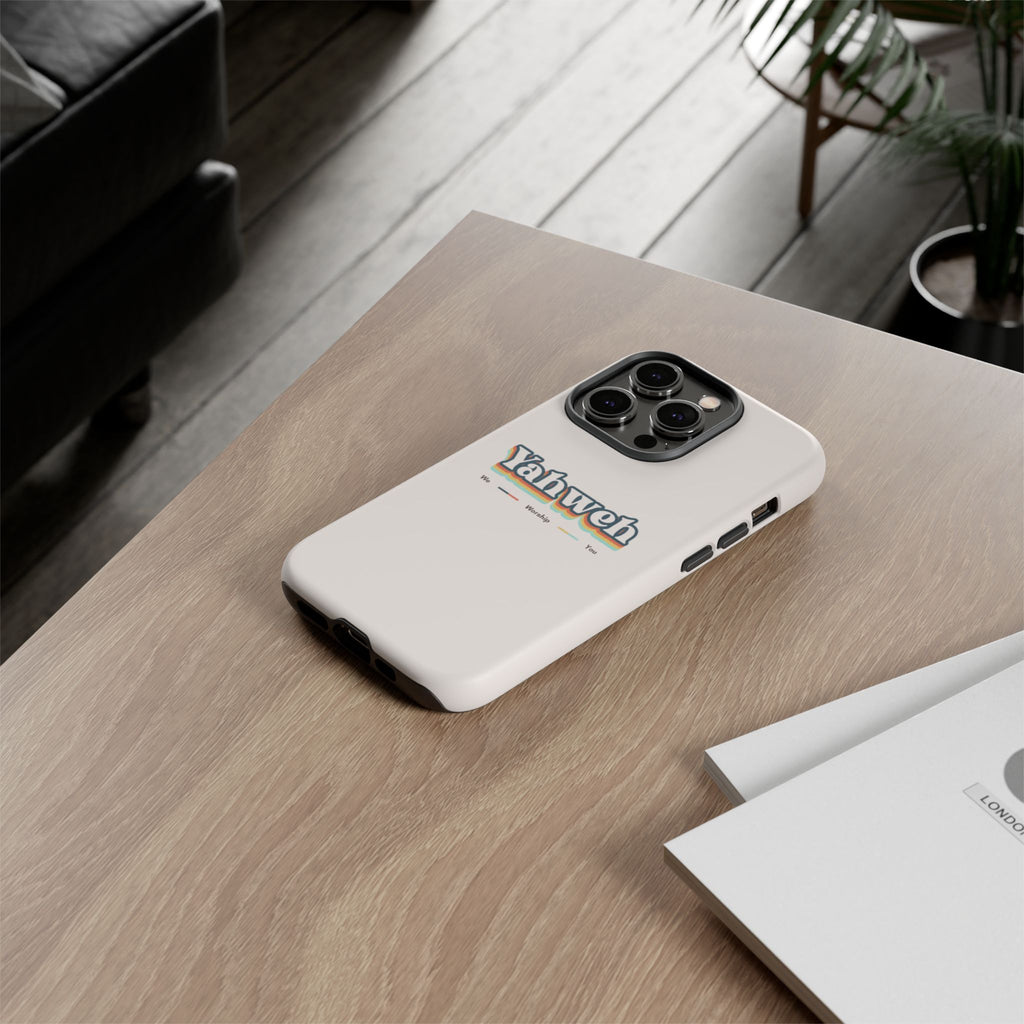 Yahweh Phone Case — Retro Faith Tough Case