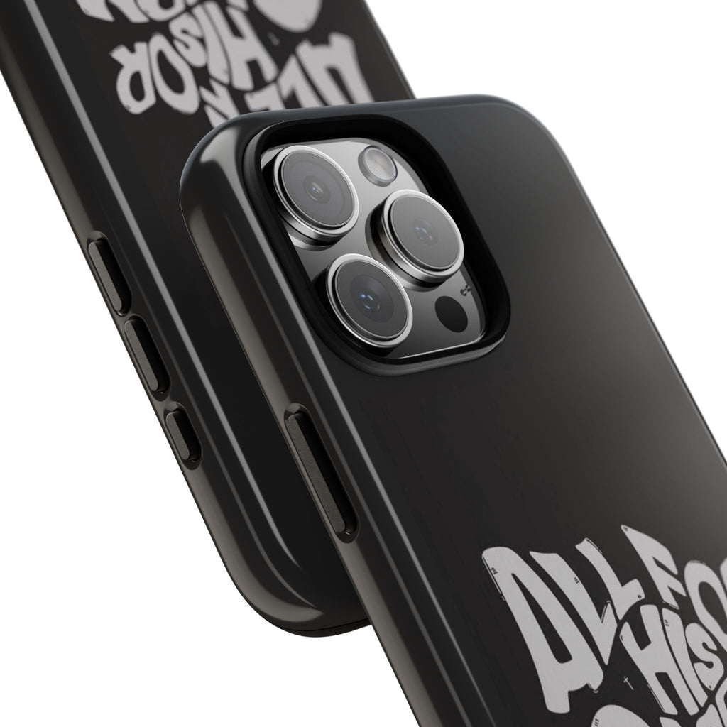 All For His Glory Phone Case — Christian Faith Script Protective Cover