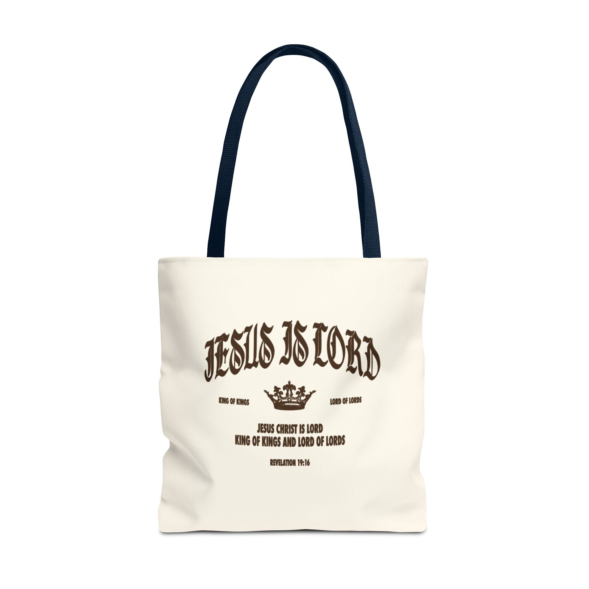Jesus Is Lord Canvas Tote Bag