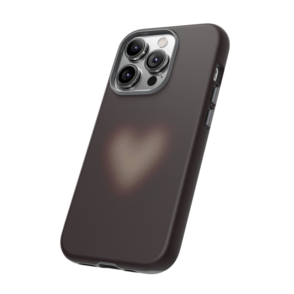 Tough Cases — Blurred Heart Protective iPhone Case
