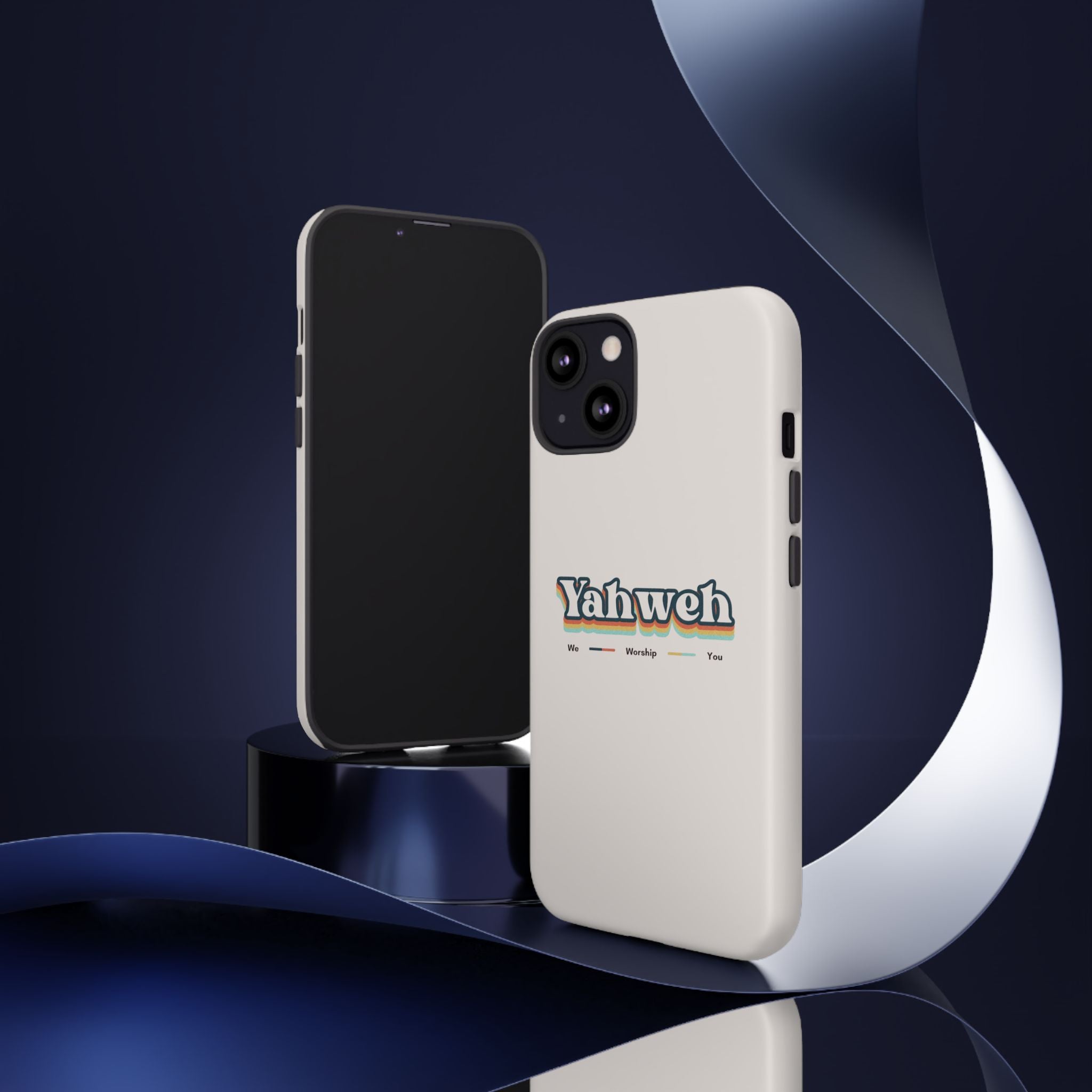 Yahweh Phone Case — Retro Faith Tough Case