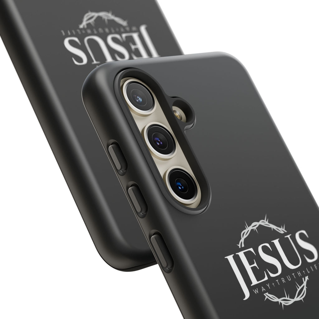 Jesus Crown Tough Phone Case — Faith-Based Case