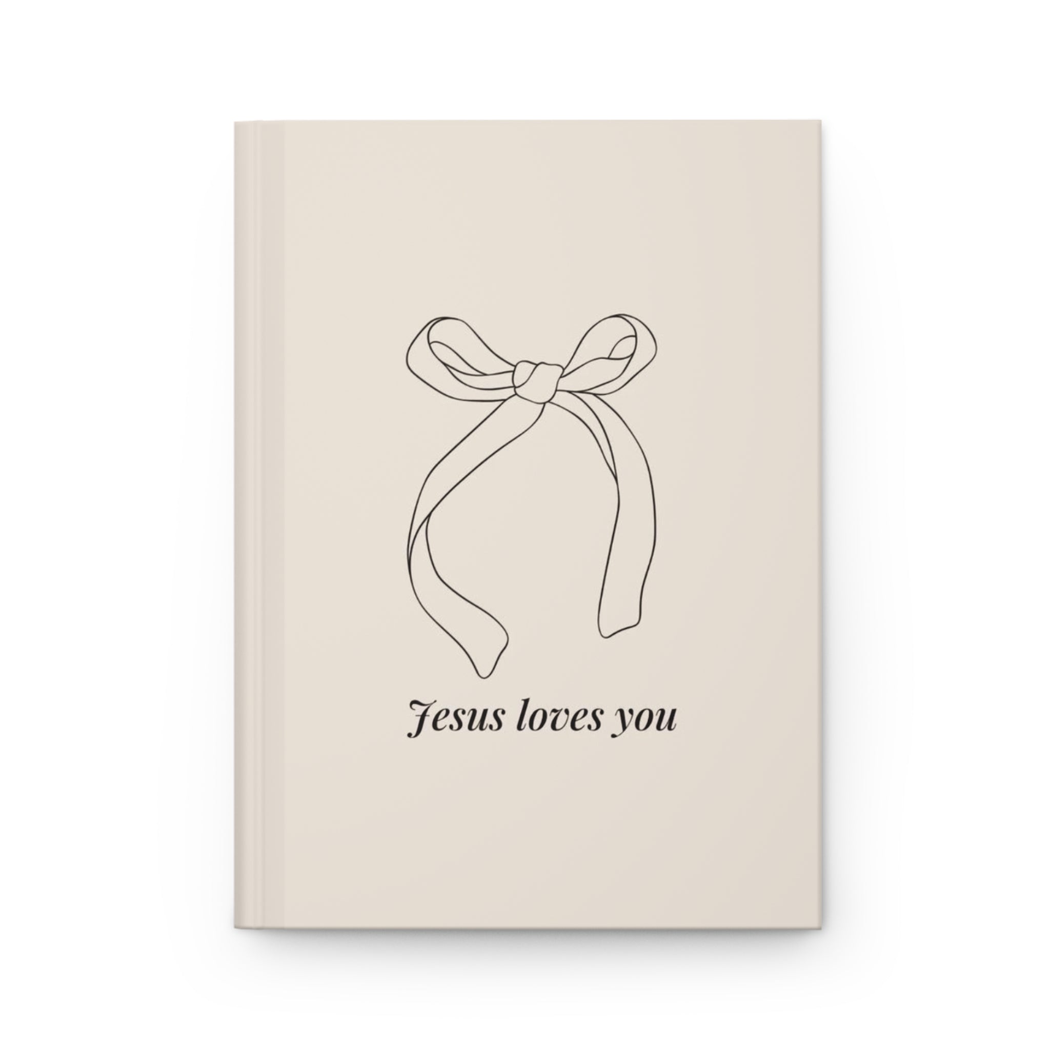 Hardcover Journal — "Jesus Loves You"