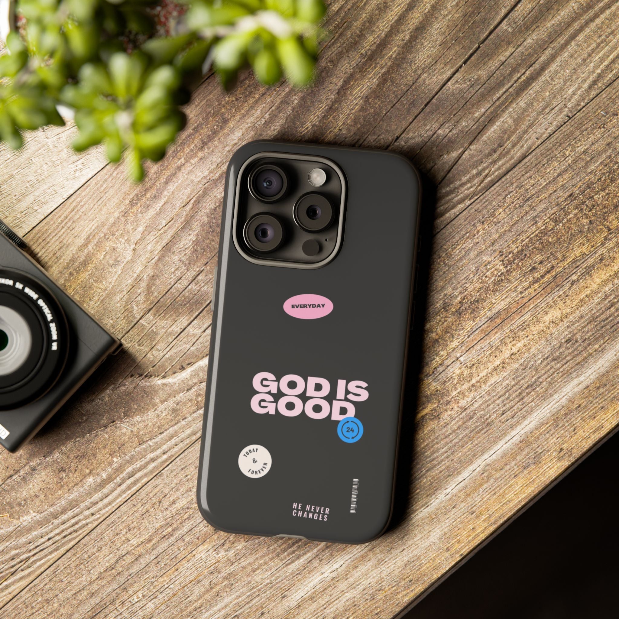"God Is Good" — Protective Phone Case