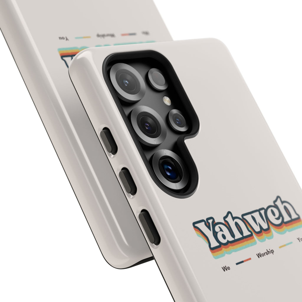 Yahweh Phone Case — Retro Faith Tough Case