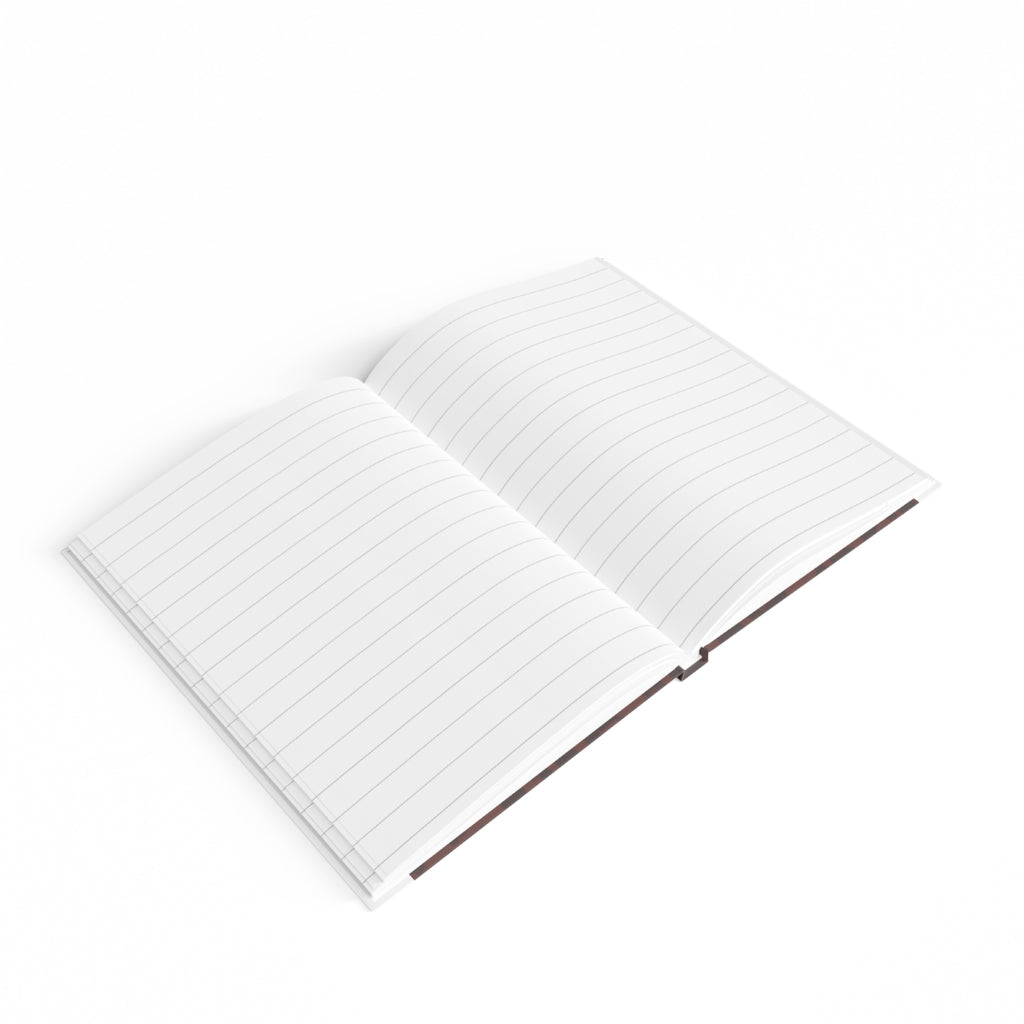 Leopard Print Journal — Red Ruled Notebook for Notes & Daily Planning