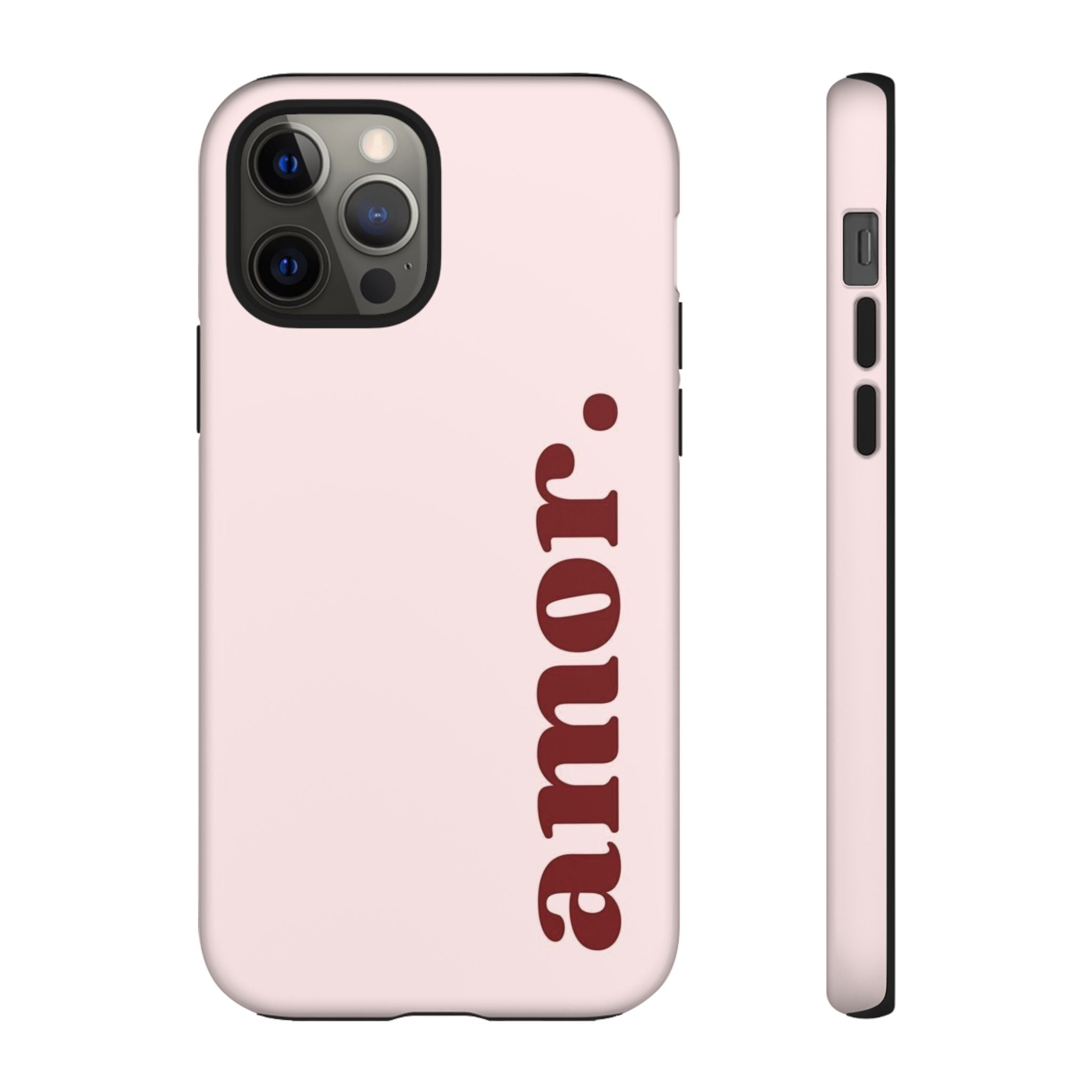 Amor Pink Tough Phone Case — Slim Protective Case