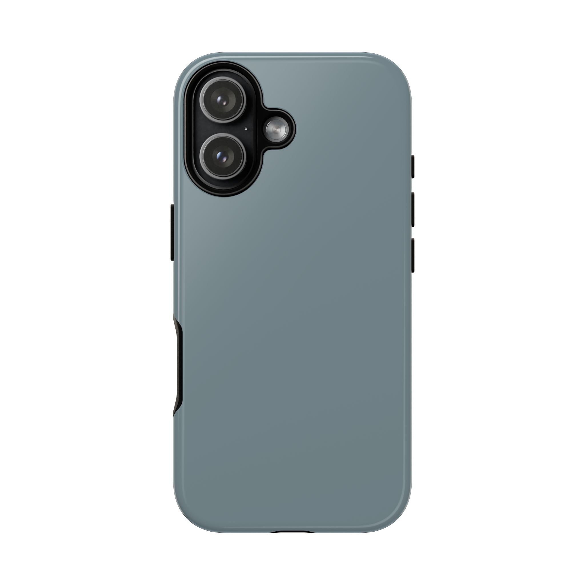 Tough iPhone Case - Blue/Grey Color