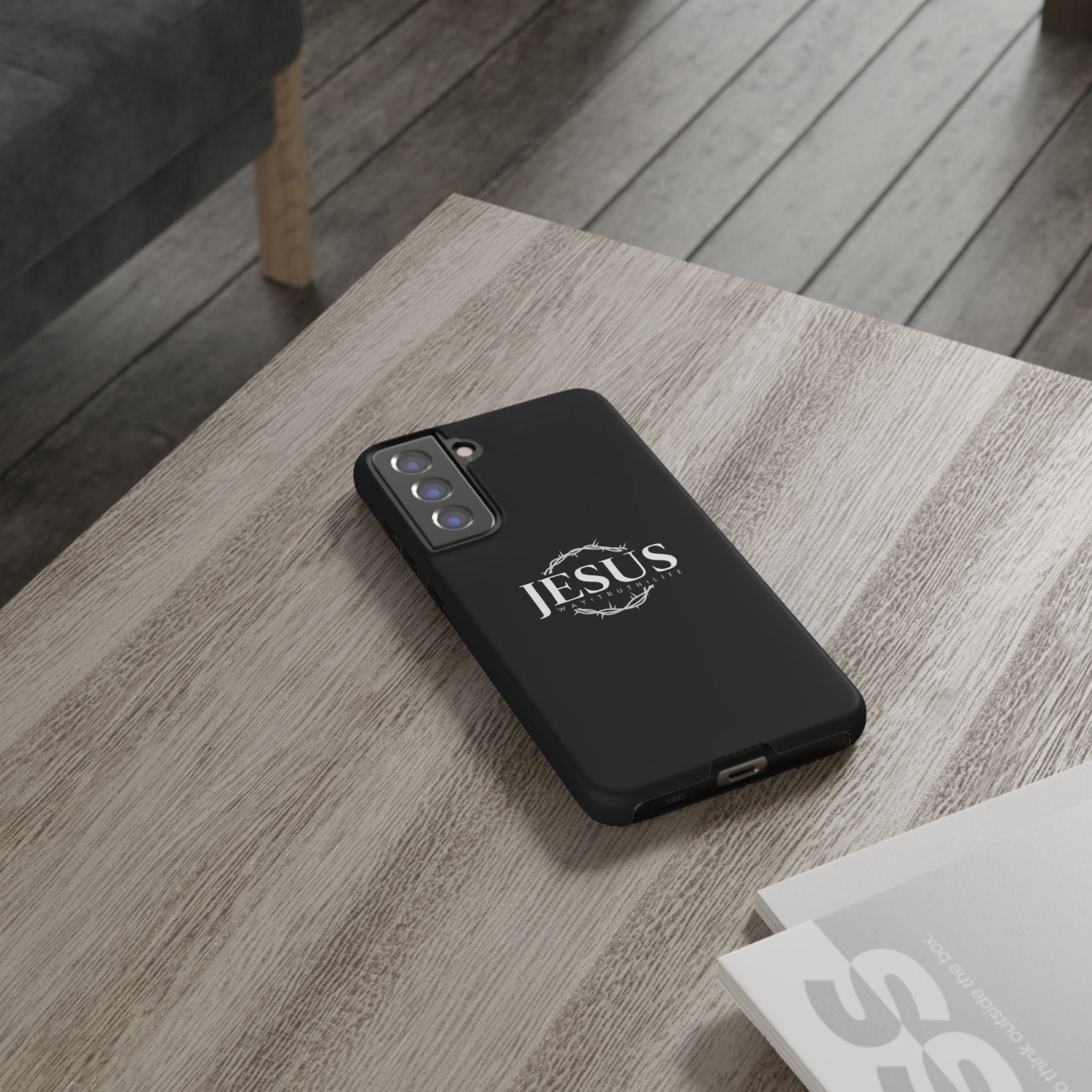 Jesus Crown Tough Phone Case — Faith-Based Case