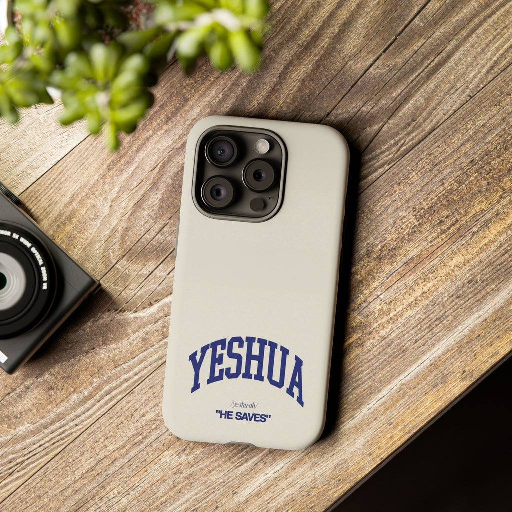 Yeshua 'He Saves' Tough Phone Case
