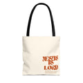 "Jesus Is Lord" Tote Bag — Faith-Based Christian Quote Everyday Tote