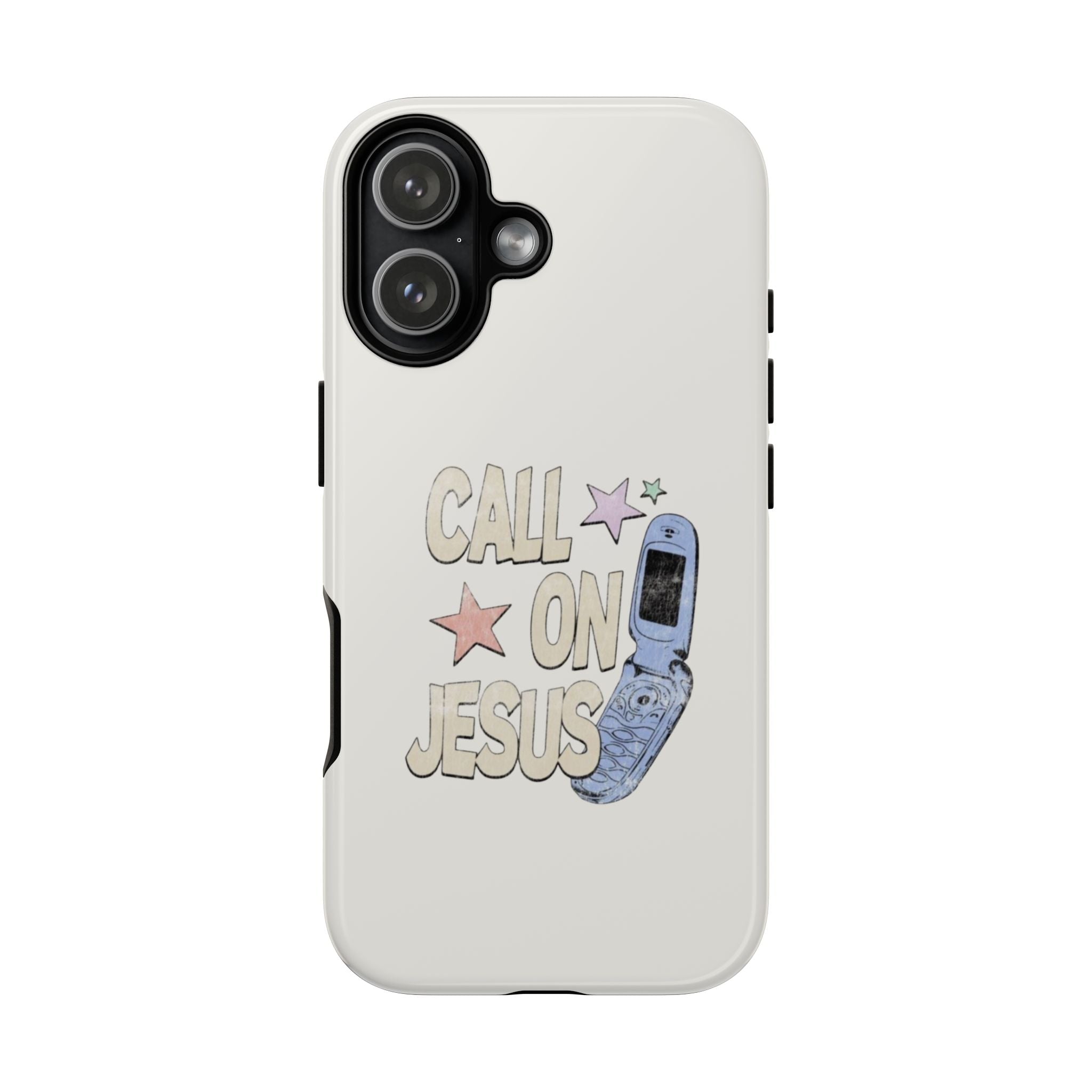 Call On Jesus Phone Case — Faith-Inspired Tough Phone Cover