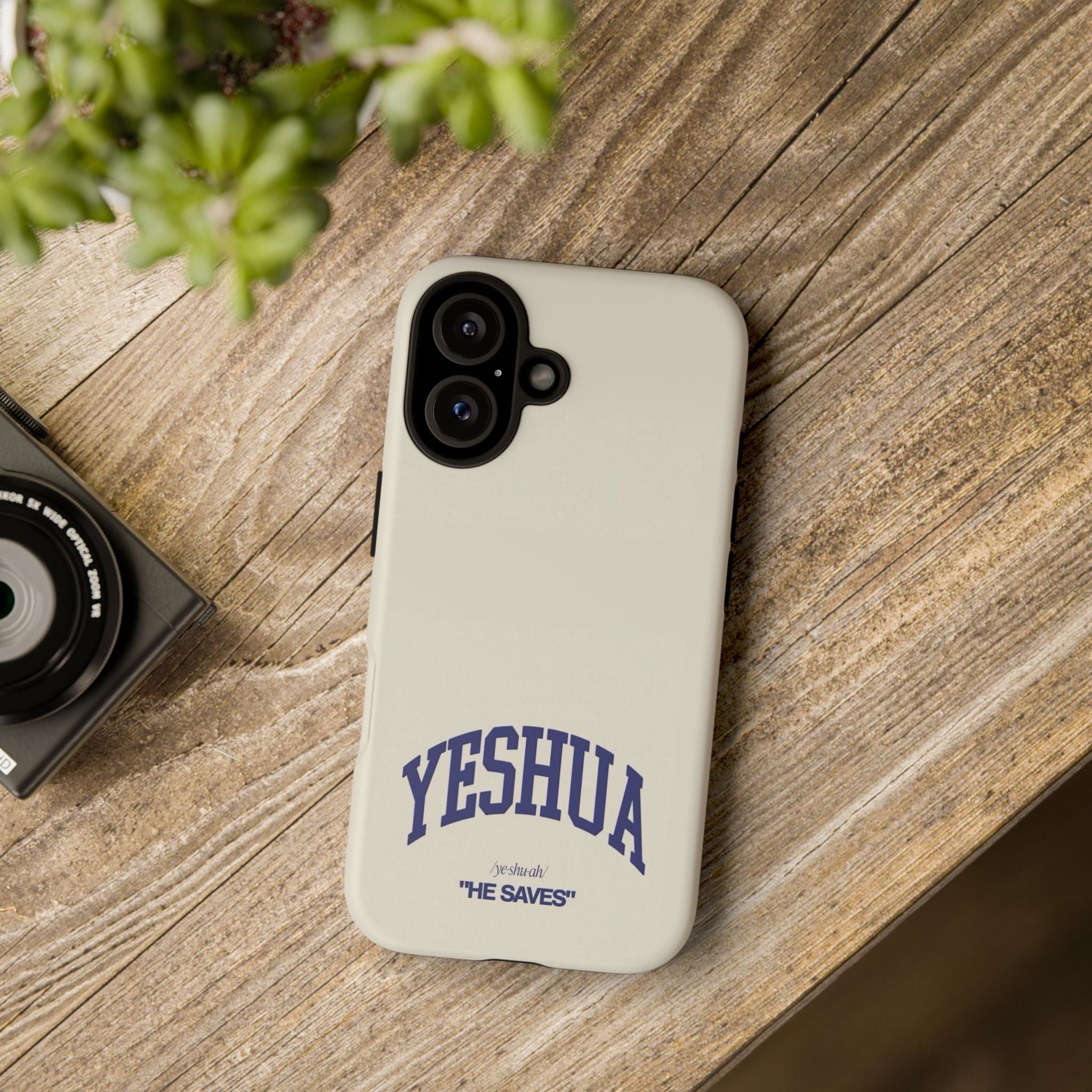 Yeshua 'He Saves' Tough Phone Case