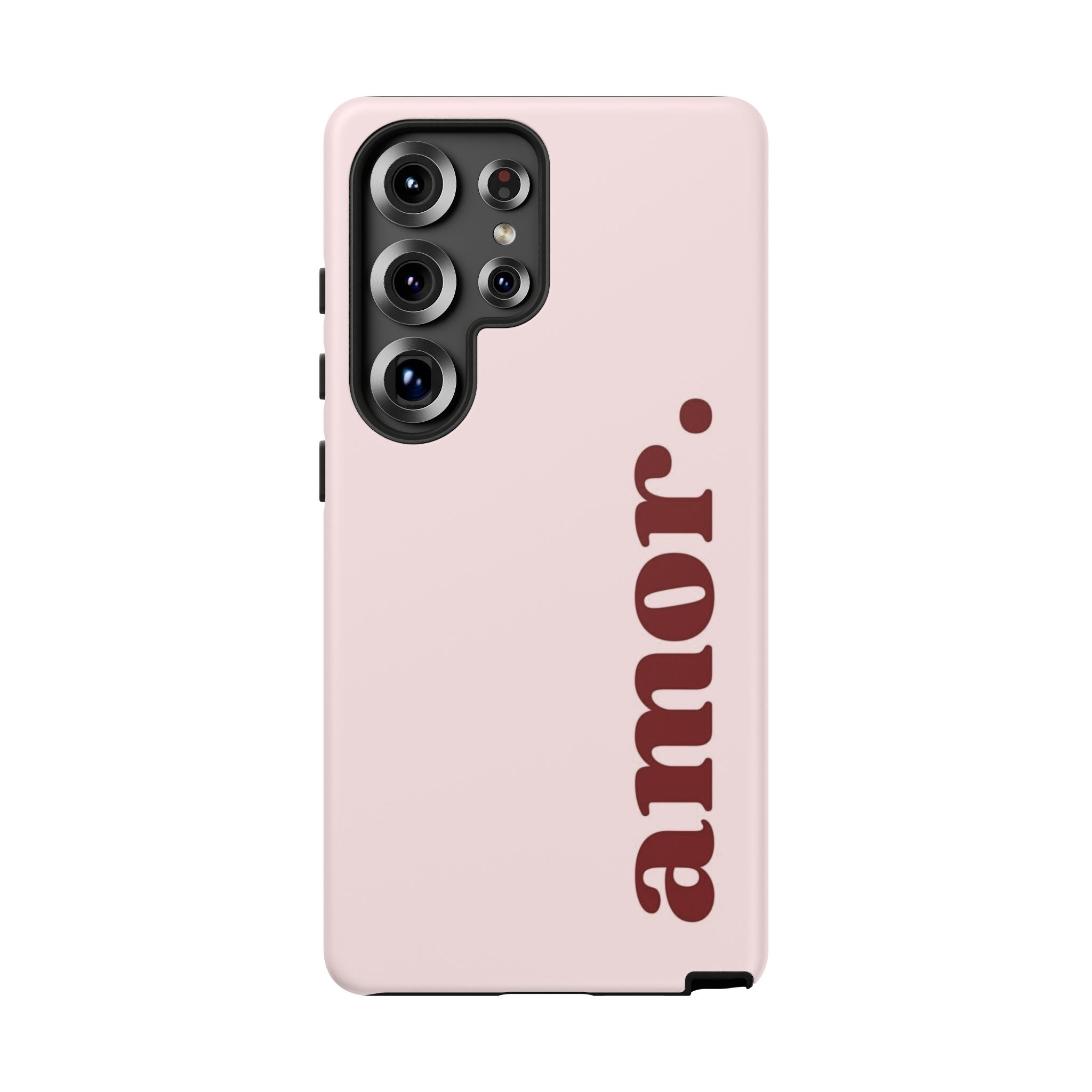 Amor Pink Tough Phone Case — Slim Protective Case