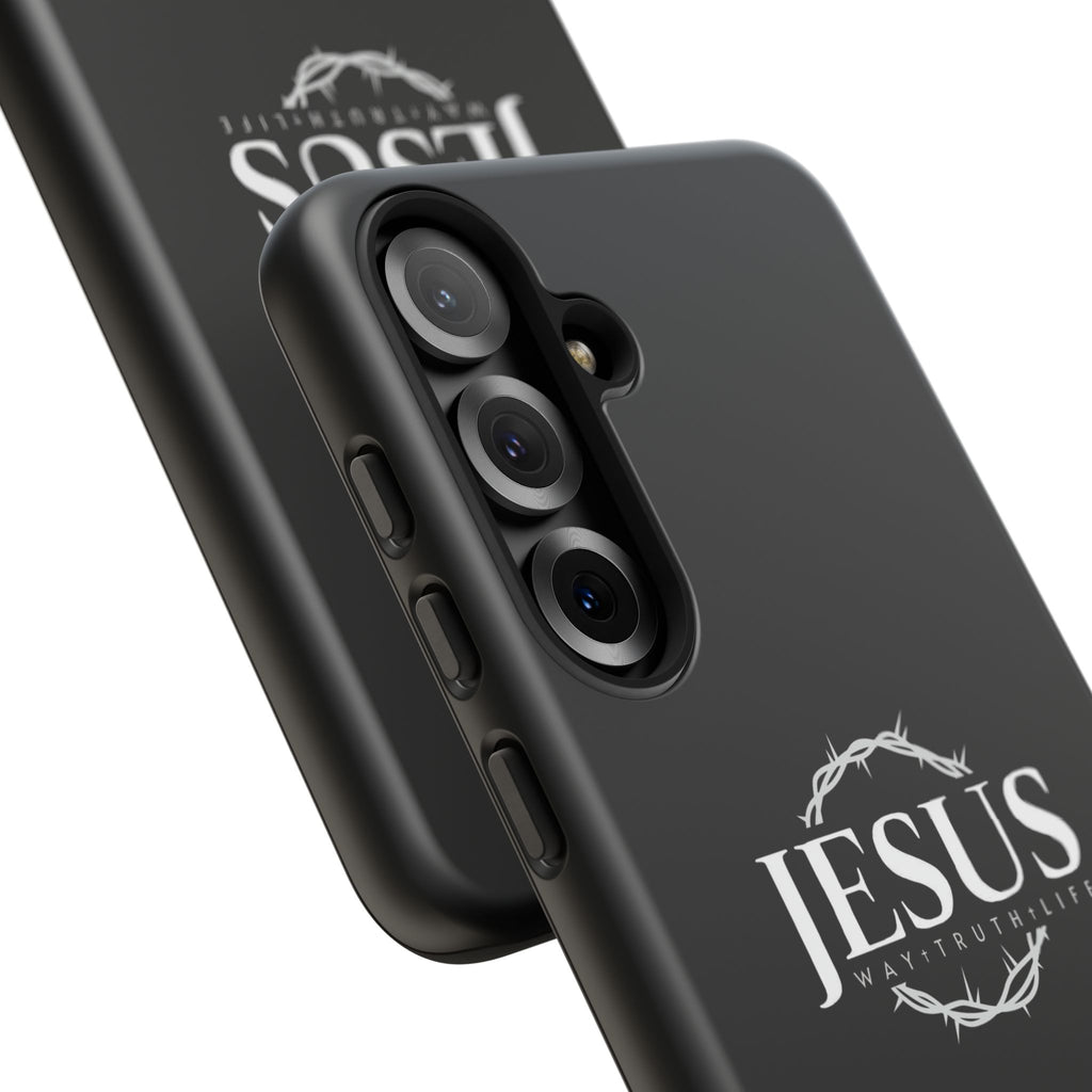 Jesus Crown Tough Phone Case — Faith-Based Case