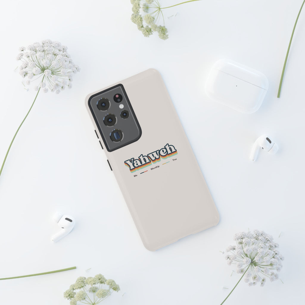 Yahweh Phone Case — Retro Faith Tough Case