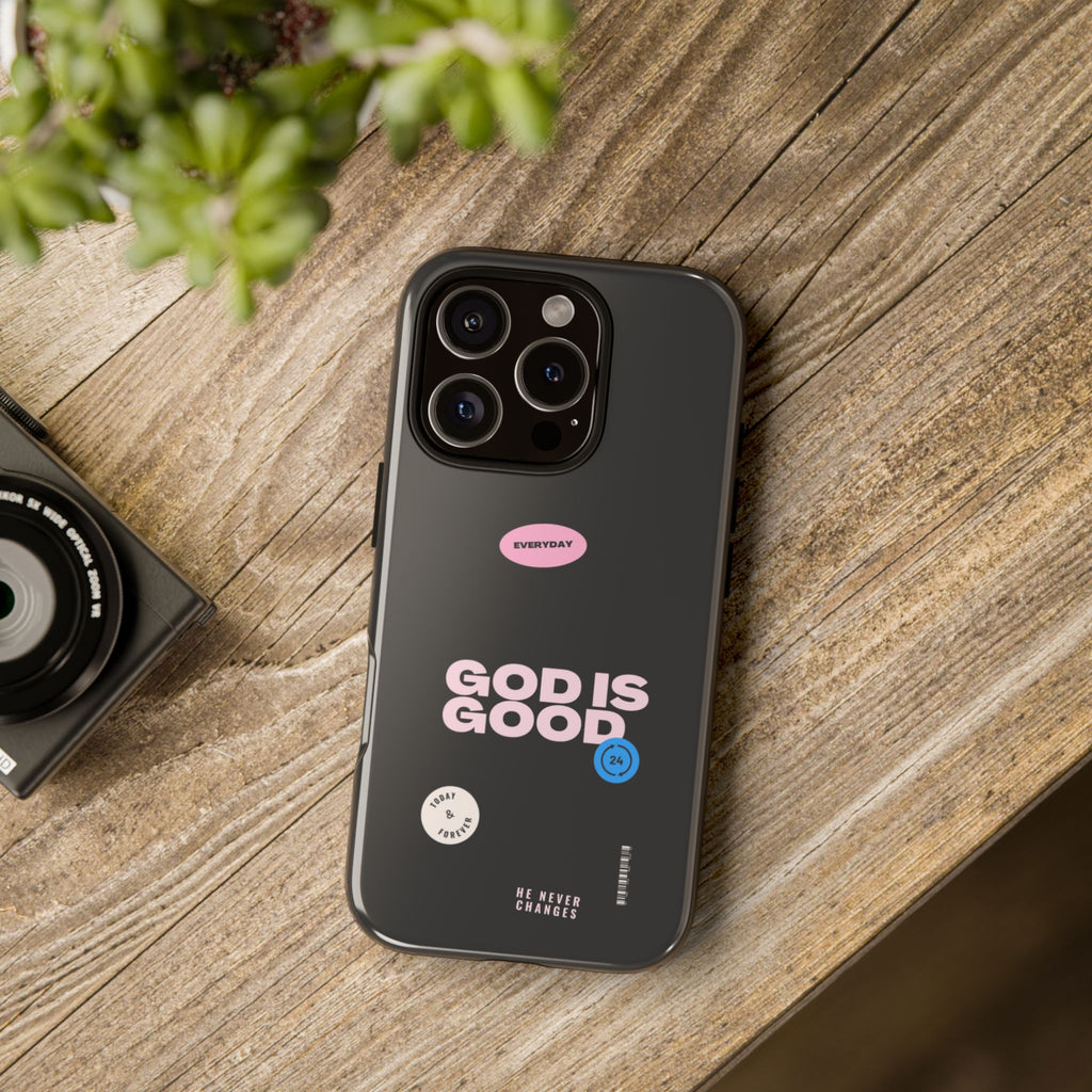 "God Is Good" — Protective Phone Case