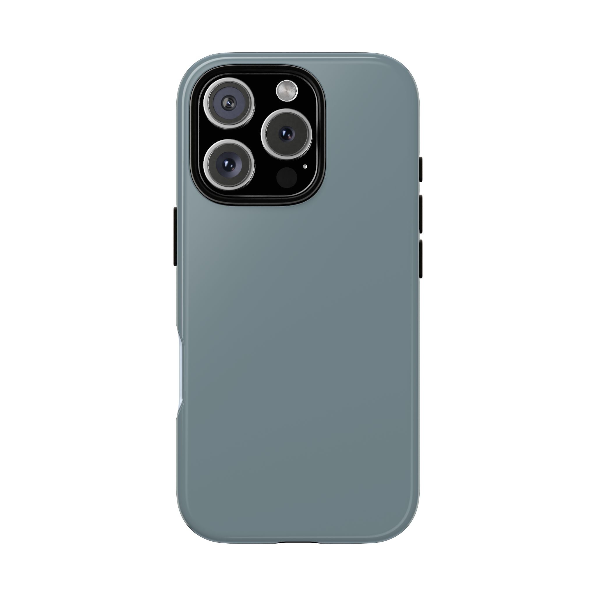 Tough iPhone Case - Blue/Grey Color