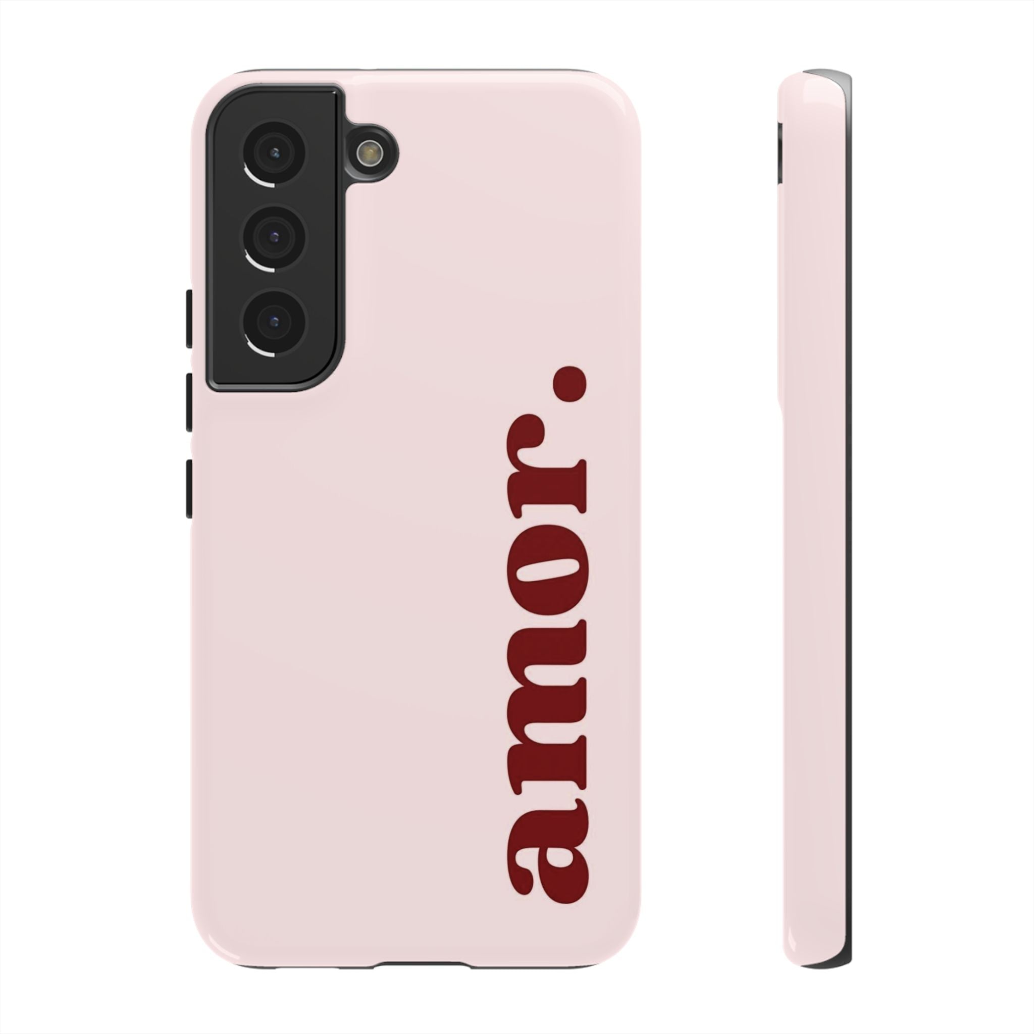 Amor Pink Tough Phone Case — Slim Protective Case