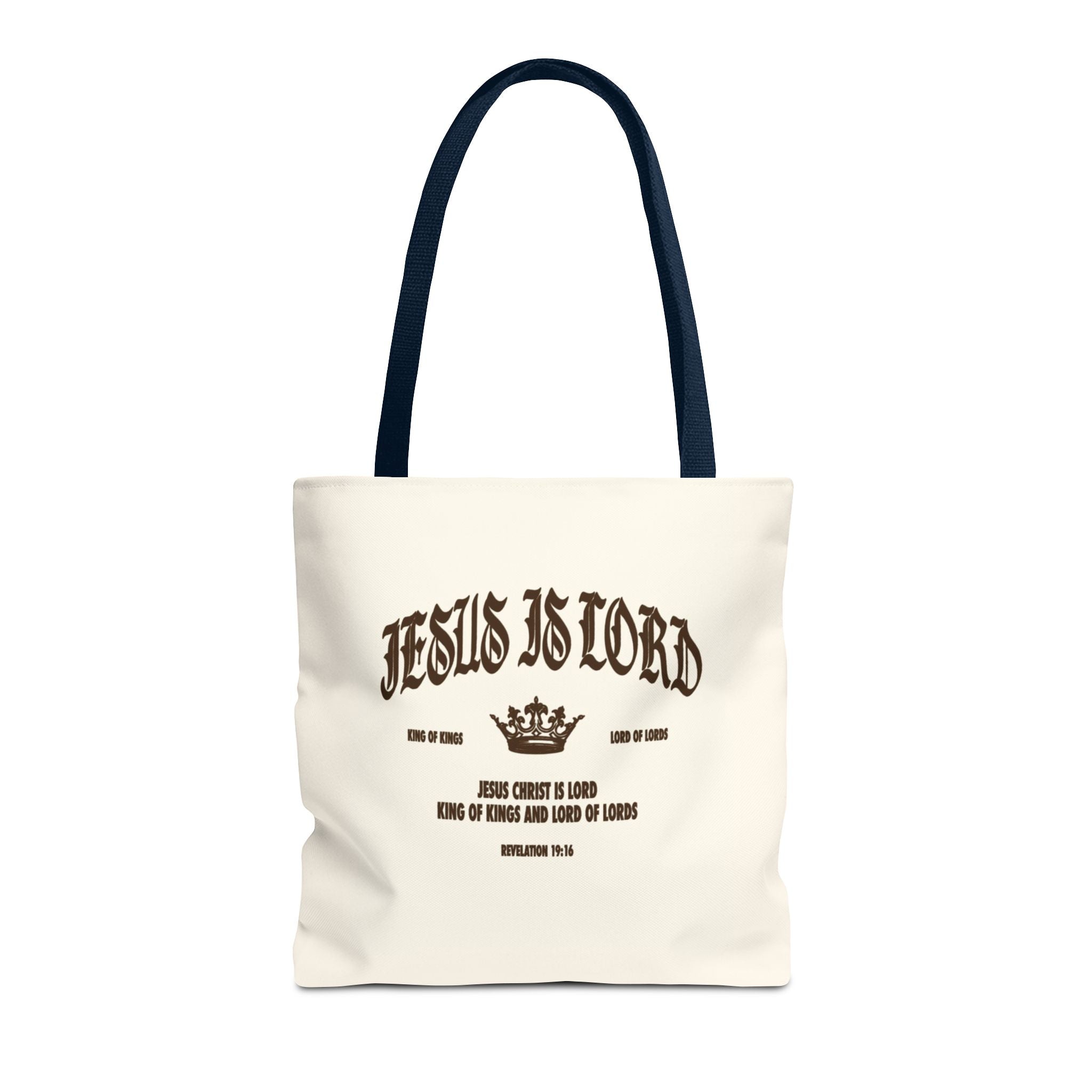 Jesus Is Lord Canvas Tote Bag