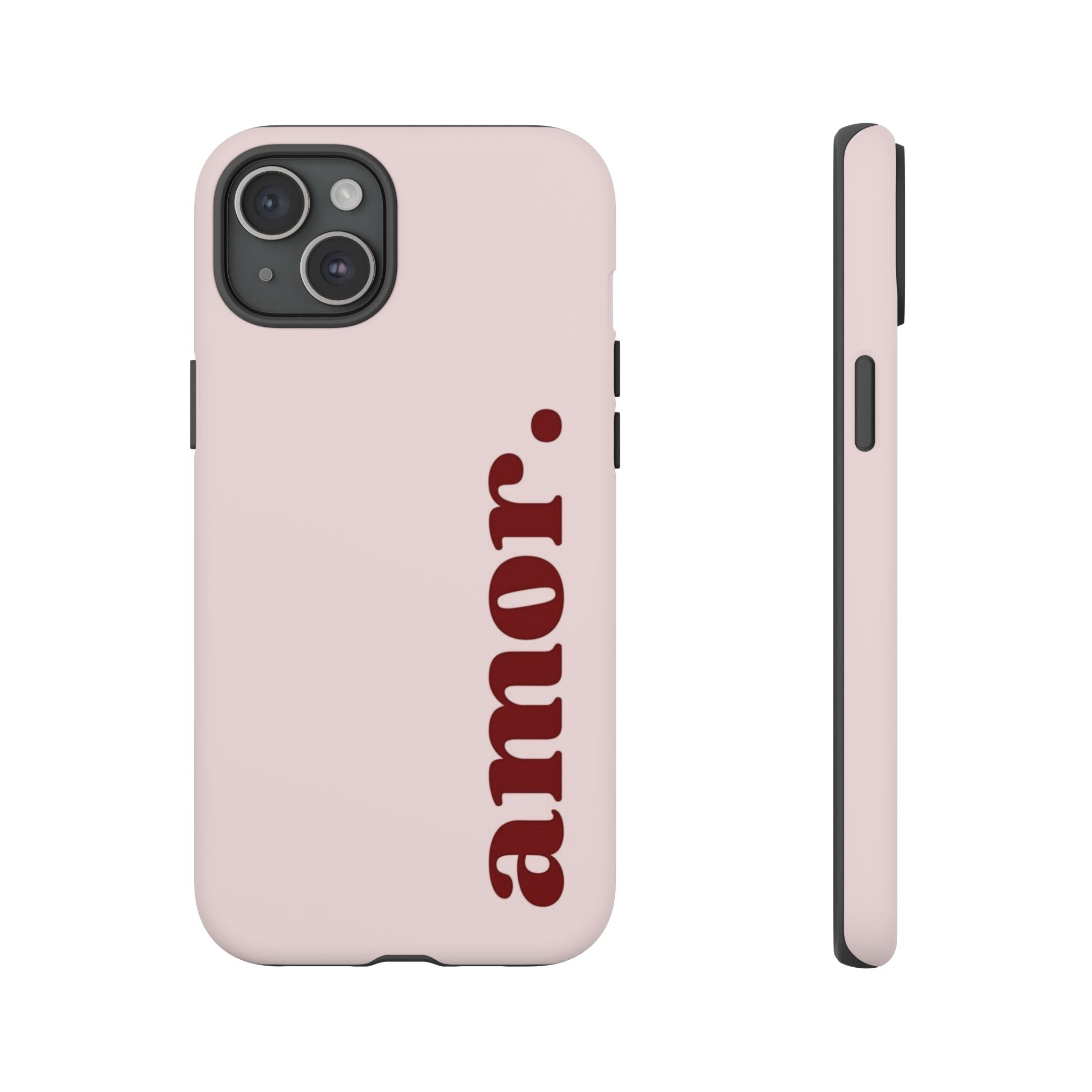 Amor Pink Tough Phone Case — Slim Protective Case