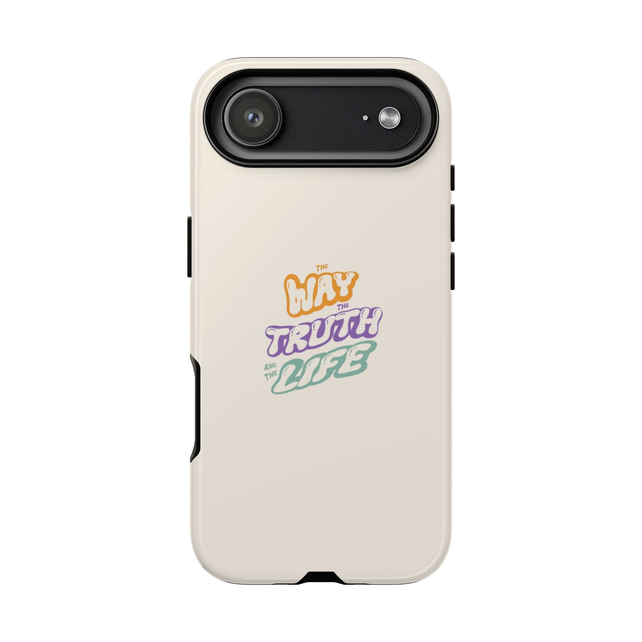 'Way,Truth,Life' Pastel Graphic Protective Tough Case