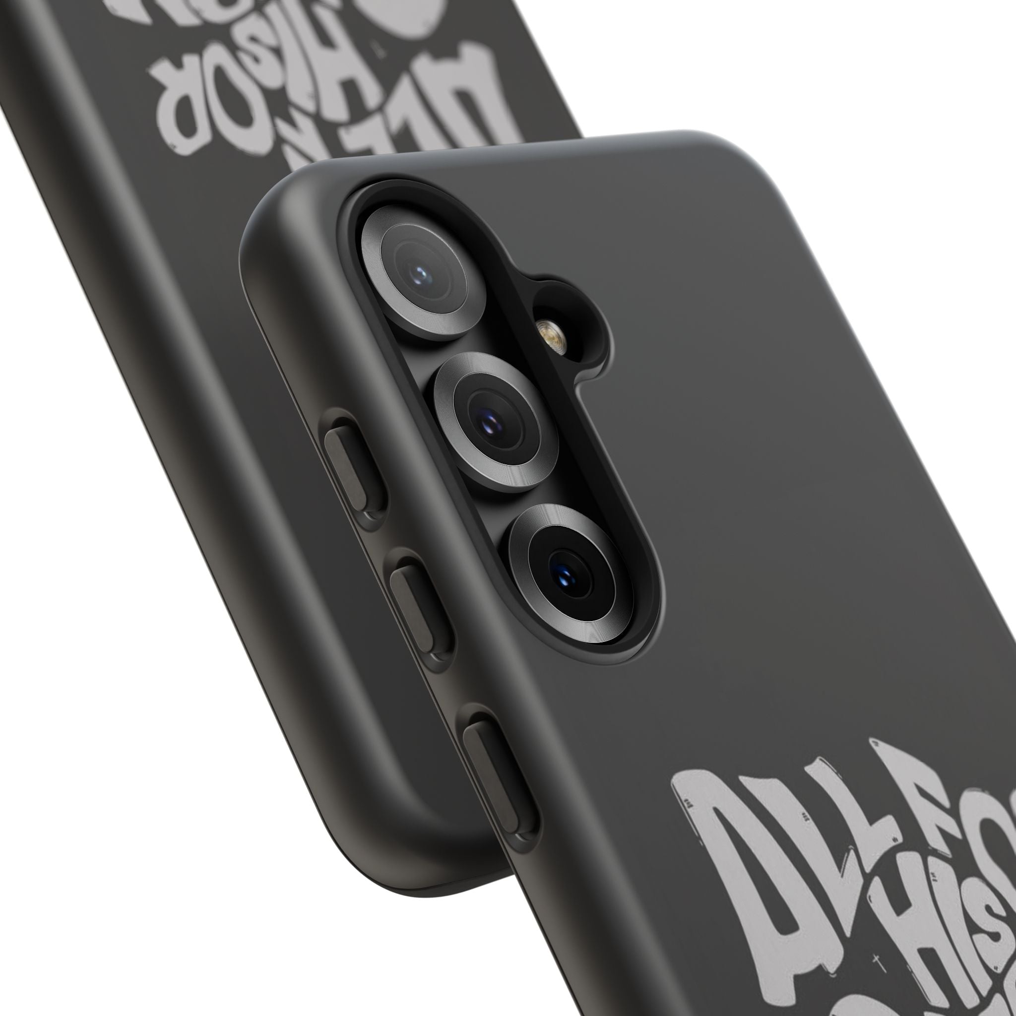 All For His Glory Phone Case — Christian Faith Script Protective Cover