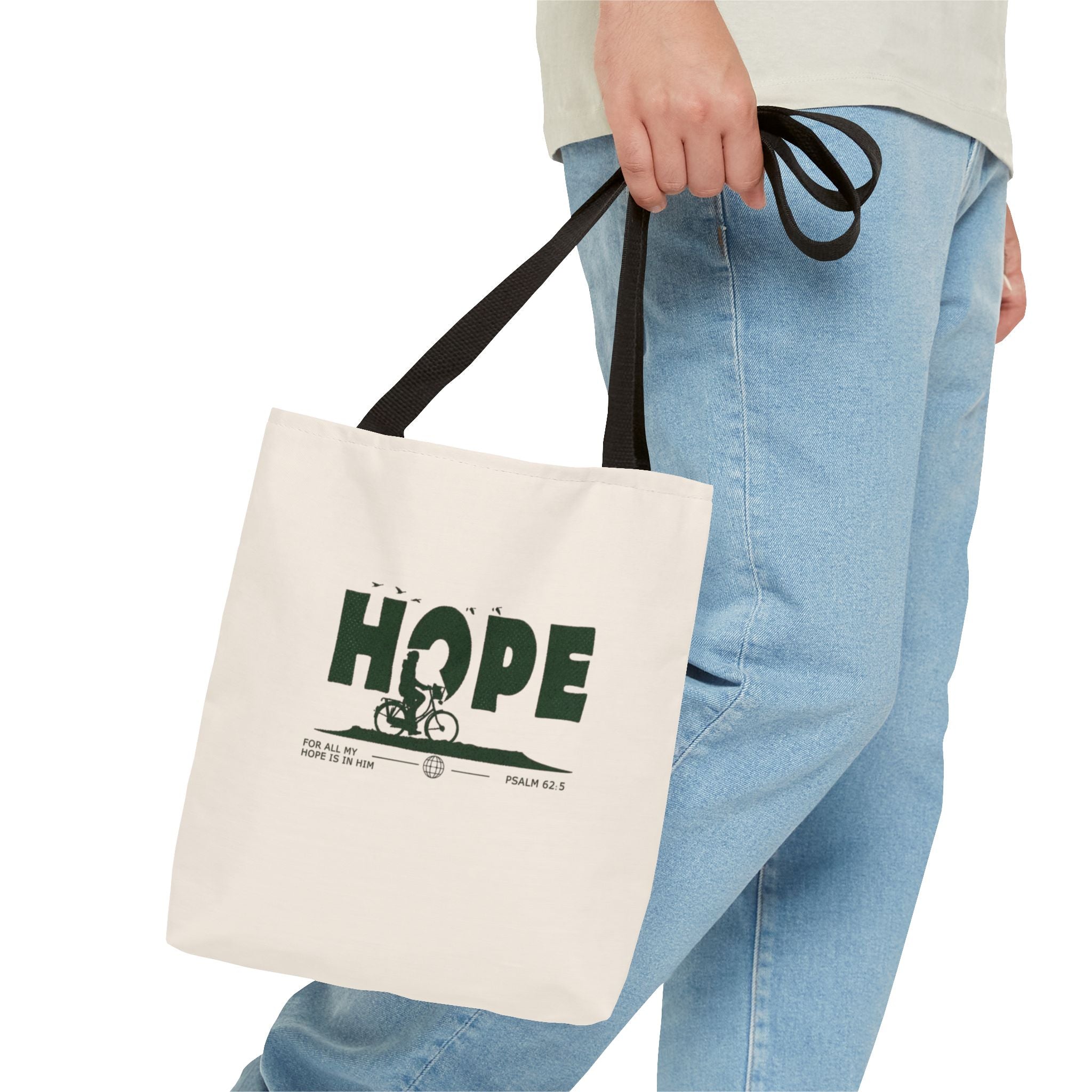"Hope" Tote Bag — Inspirational Canvas Tote