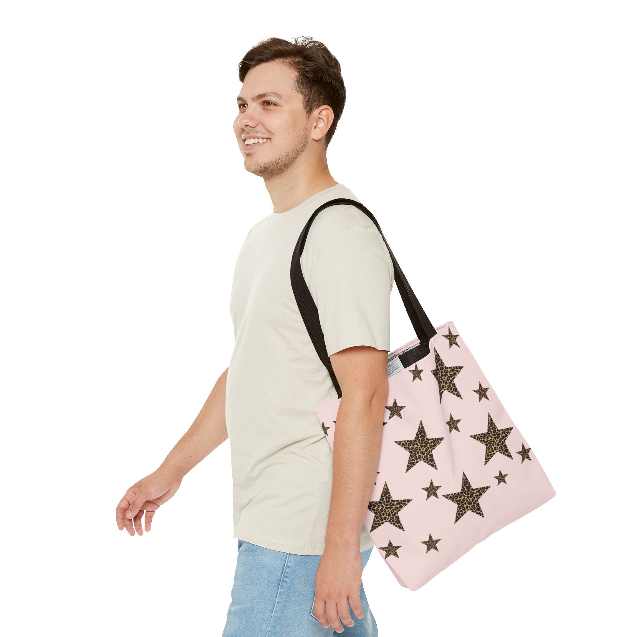 Star Design - Blush Pink Tote Bag