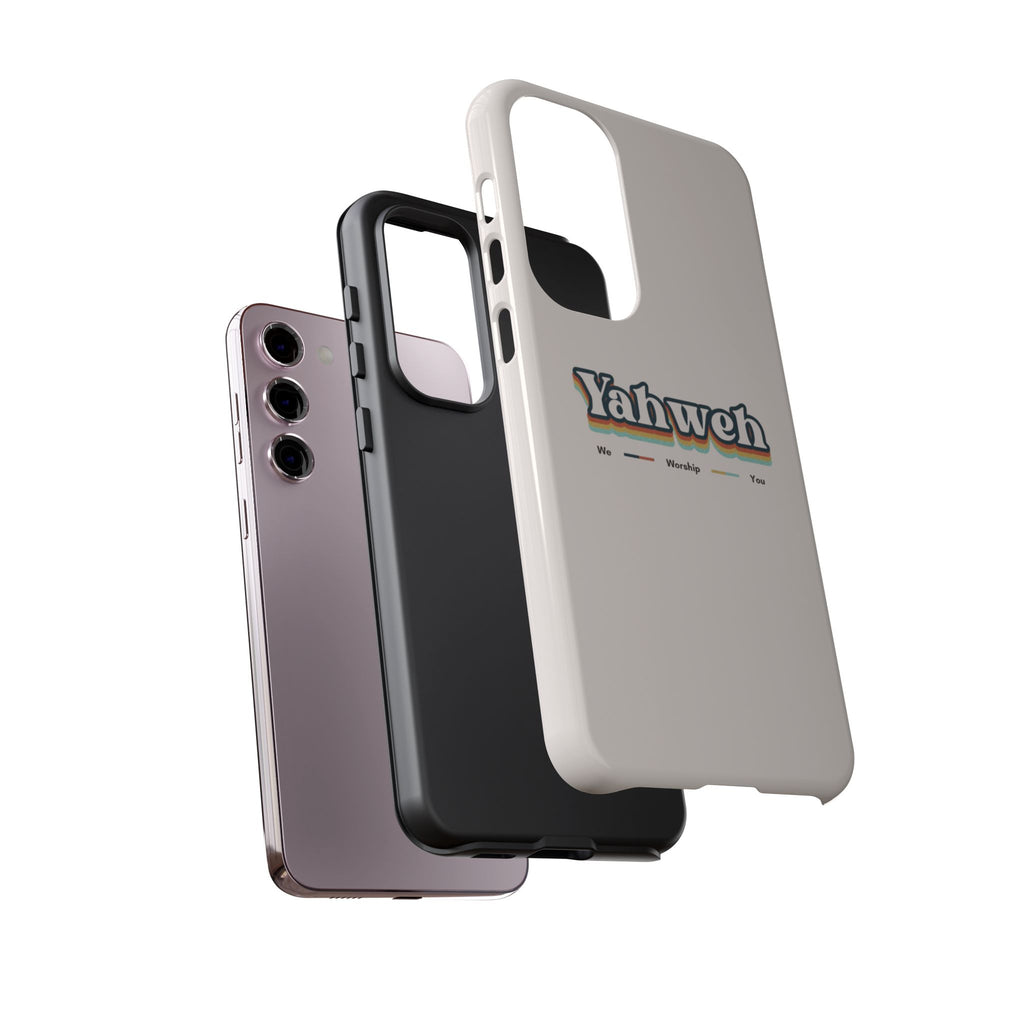 Yahweh Phone Case — Retro Faith Tough Case