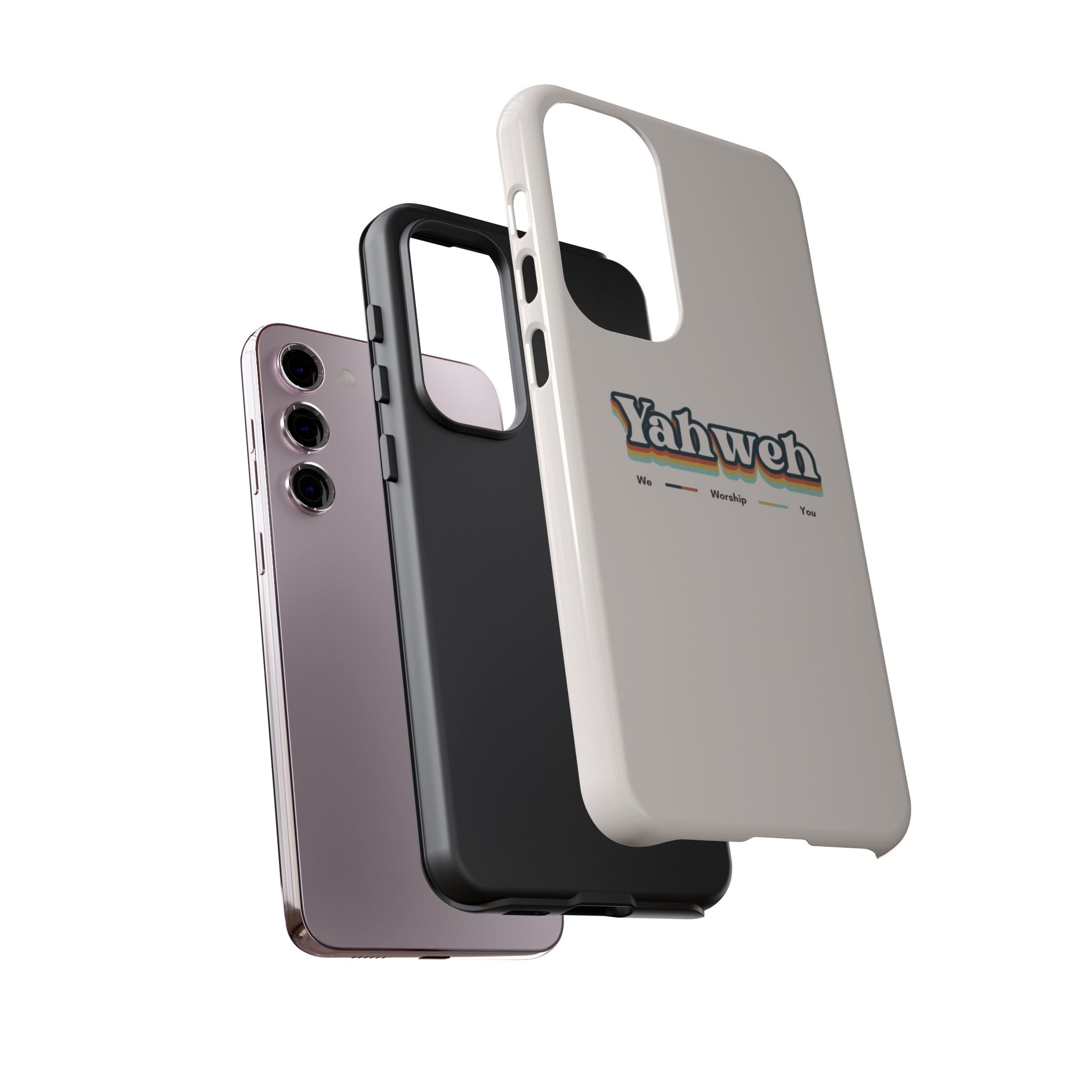 Yahweh Phone Case — Retro Faith Tough Case