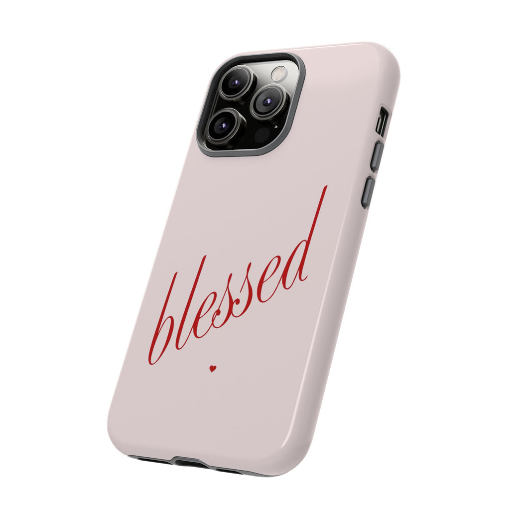 Blessed Pink Tough Phone Case