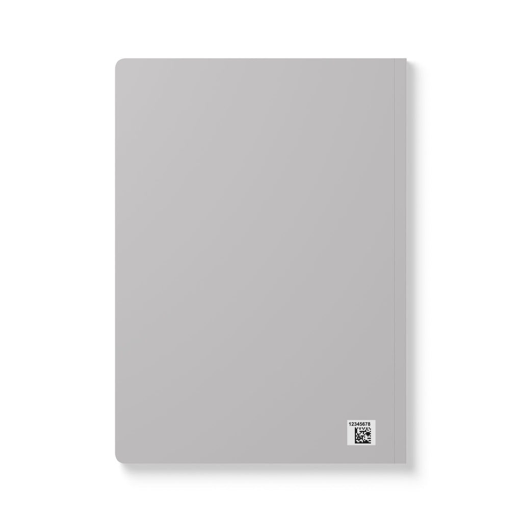 Minimal Grey Softcover Journal — Lightweight Notebook