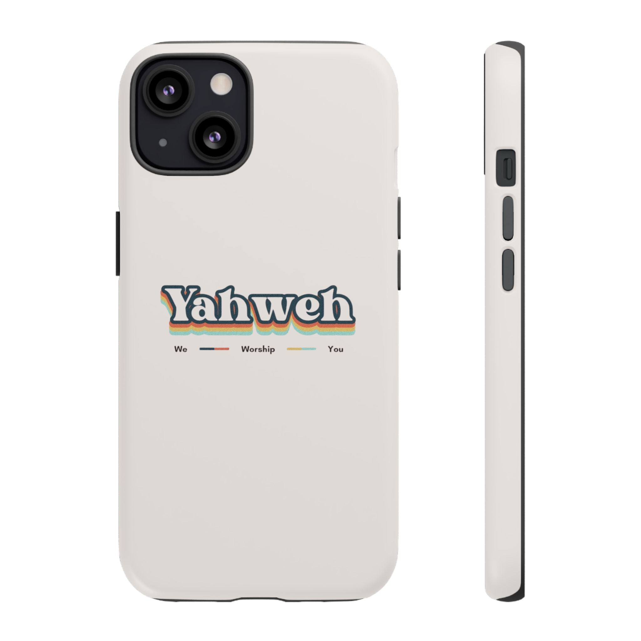 Yahweh Phone Case — Retro Faith Tough Case