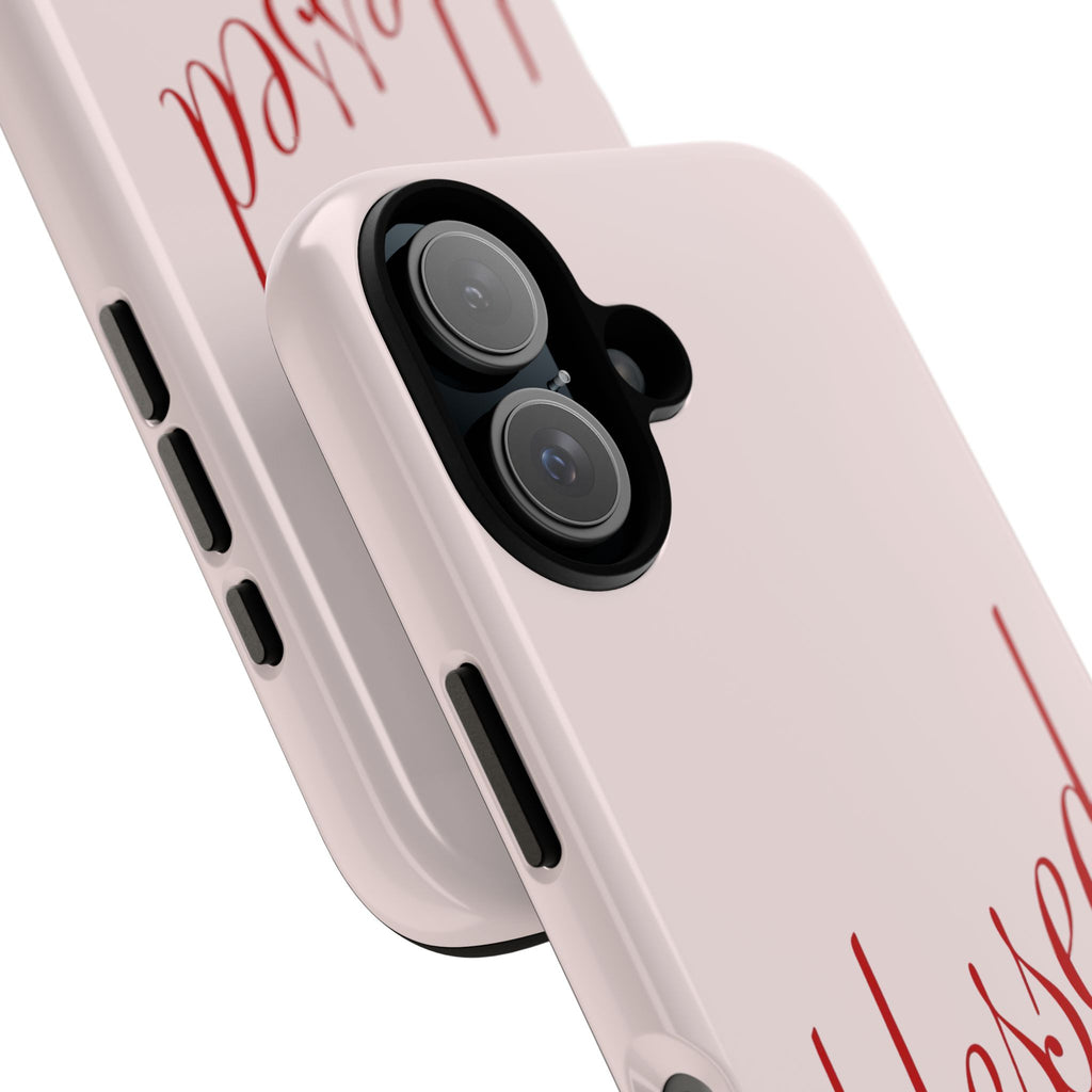 Blessed Pink Tough Phone Case
